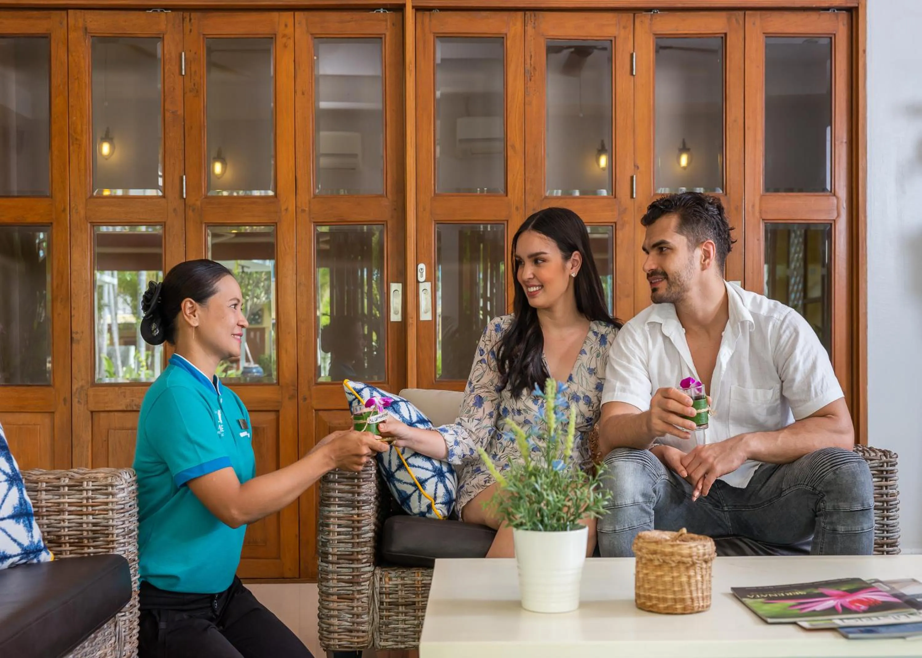 Lobby or reception in Blu Marine Hua Hin Resort and Villas