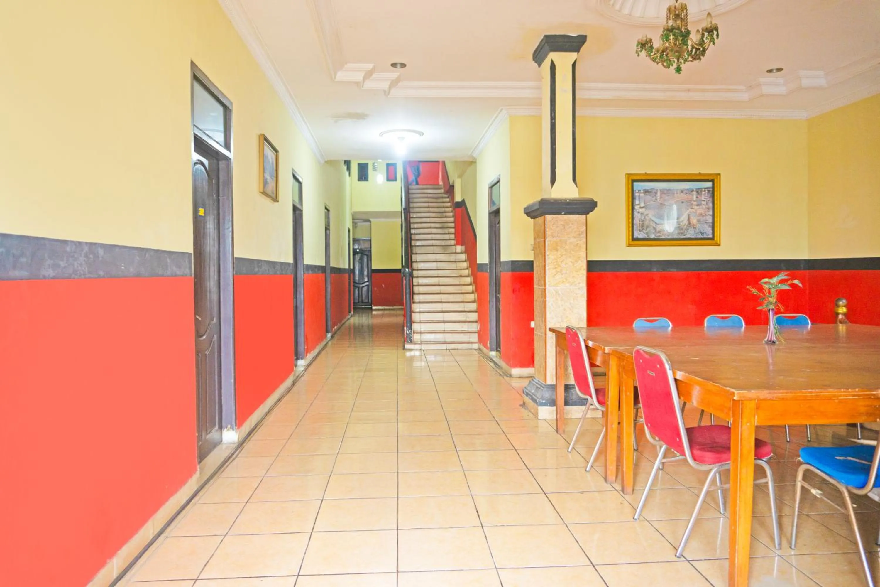 Lobby or reception in Hotel O Bandar Lampung Near Teropong Kota Bukit Cindy Formerly Divka Residence