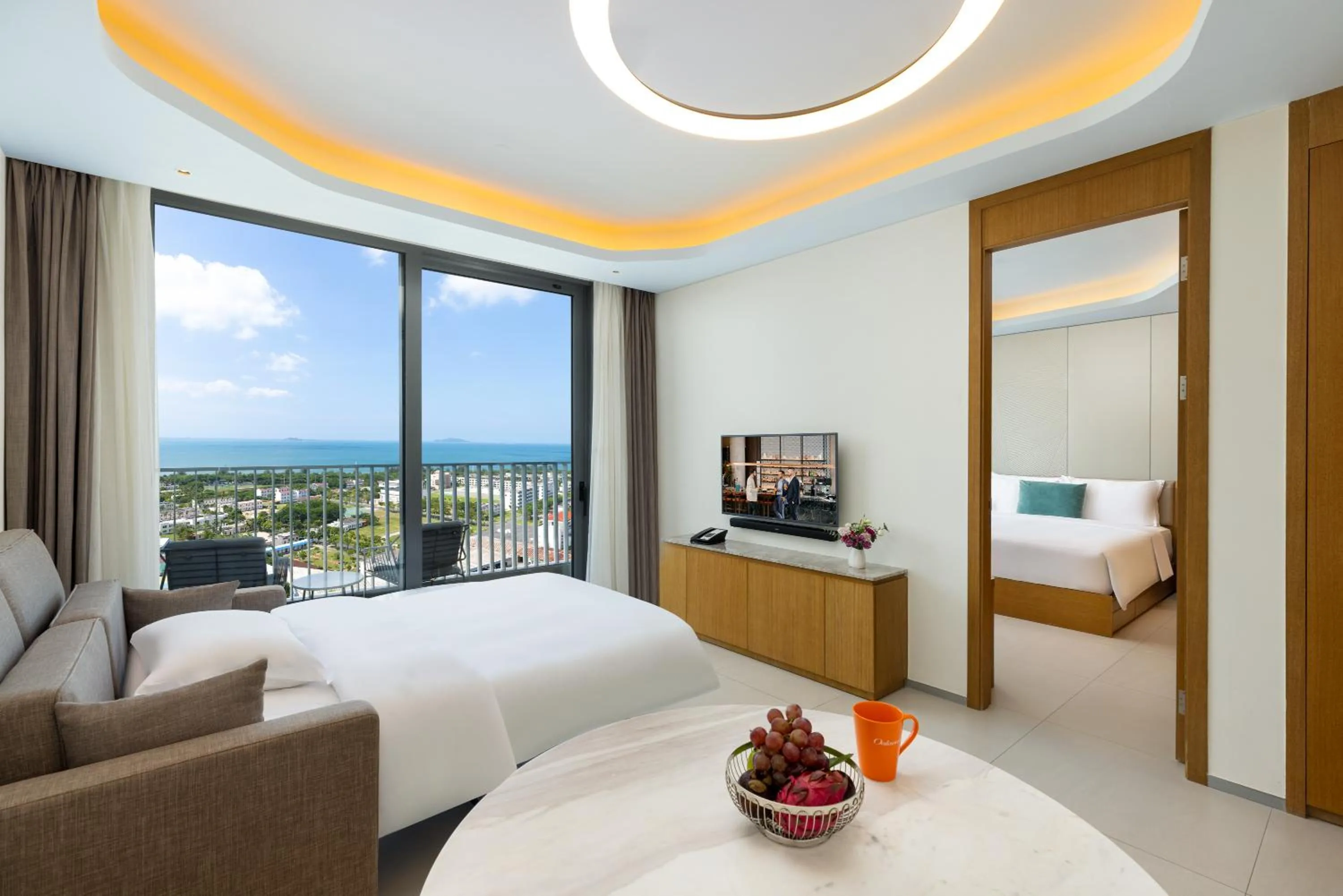 Bed in Oakwood Apartments Sanya