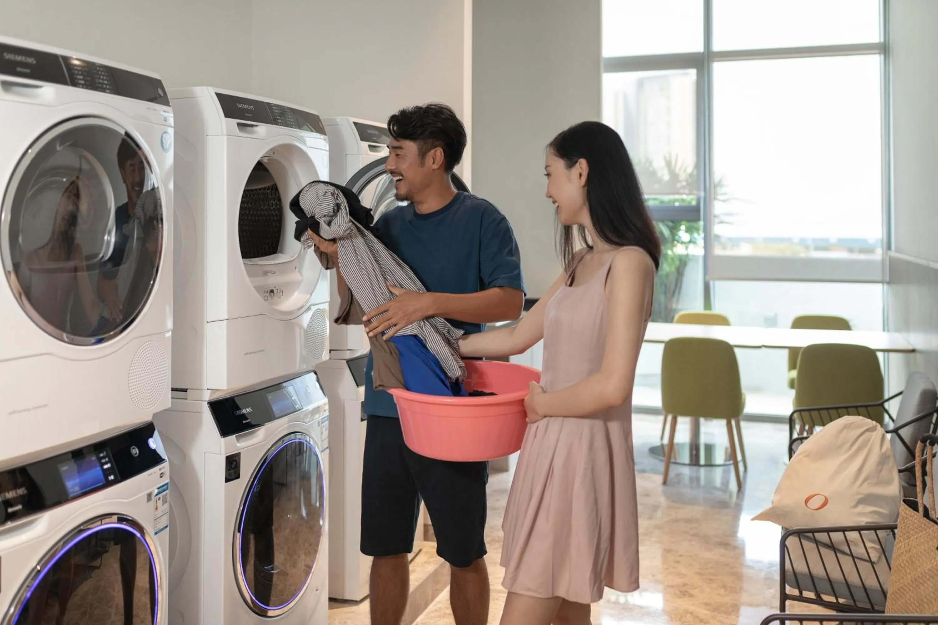 washing machine in Oakwood Apartments Sanya