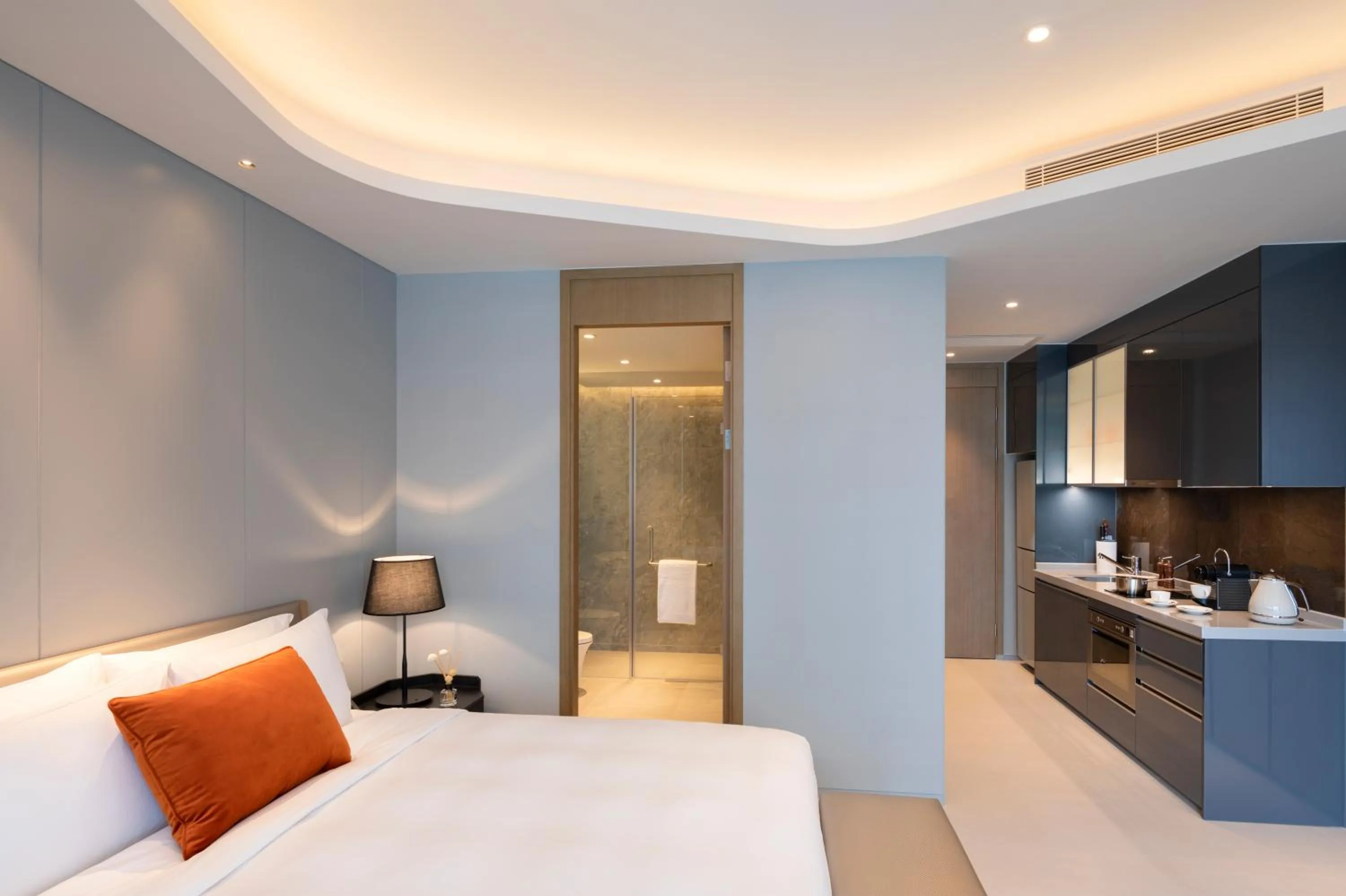 Bed in Oakwood Apartments Sanya