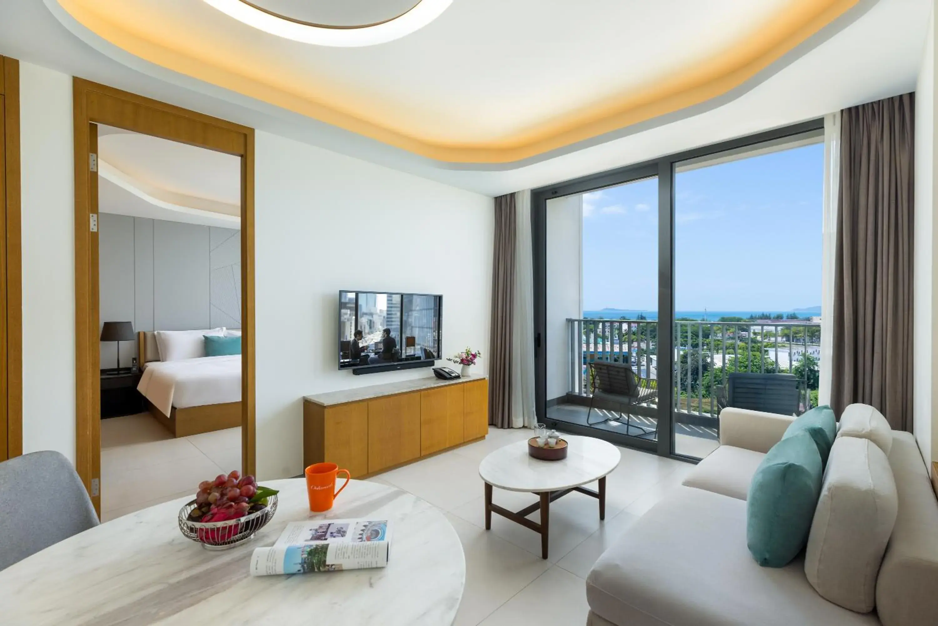 Superior Suite with Sea View in Oakwood Apartments Sanya Superior Suite with Sea View in Oakwood Apartments Sanya