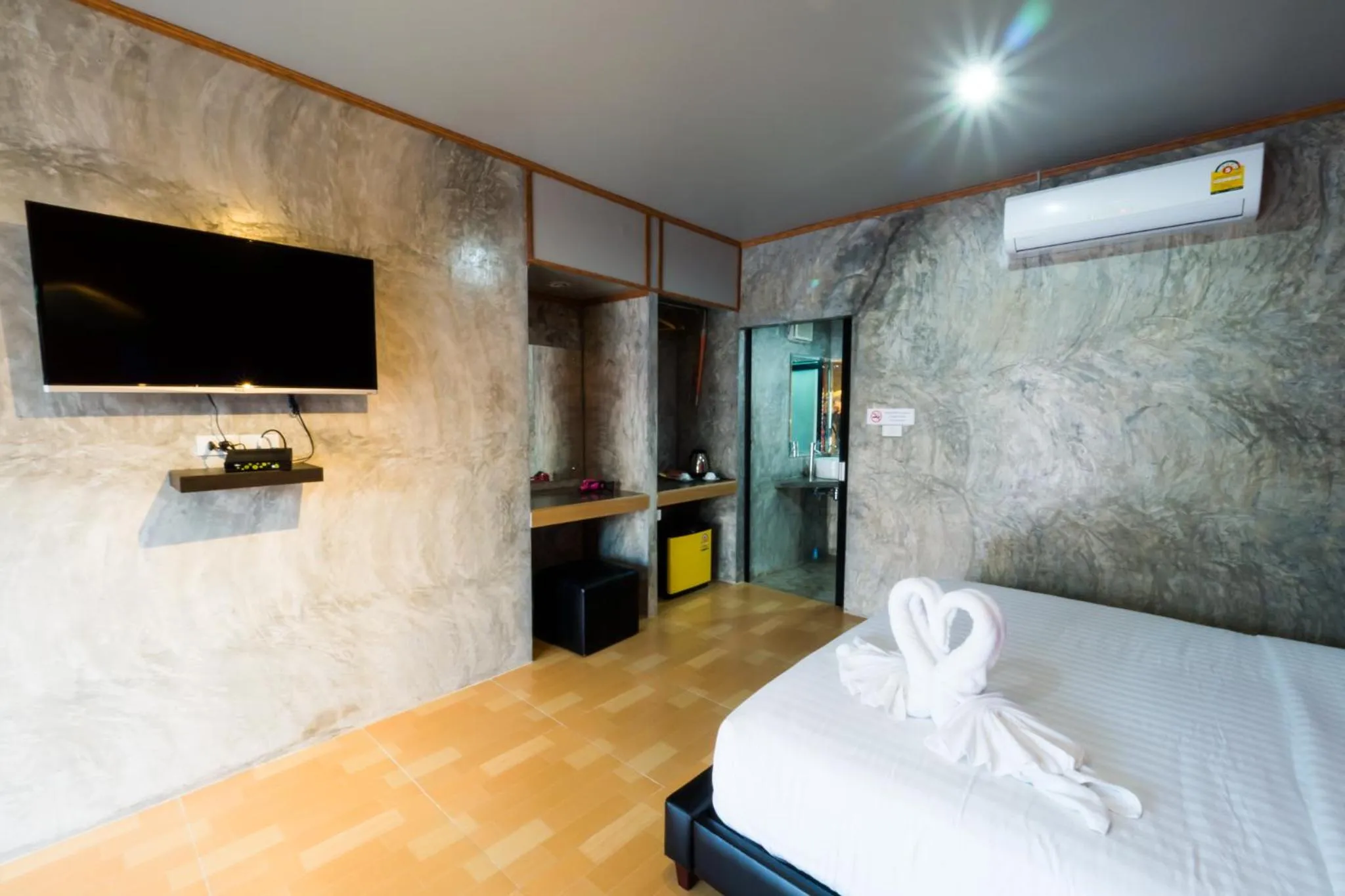 Bedroom, Bed in A Nice Resort