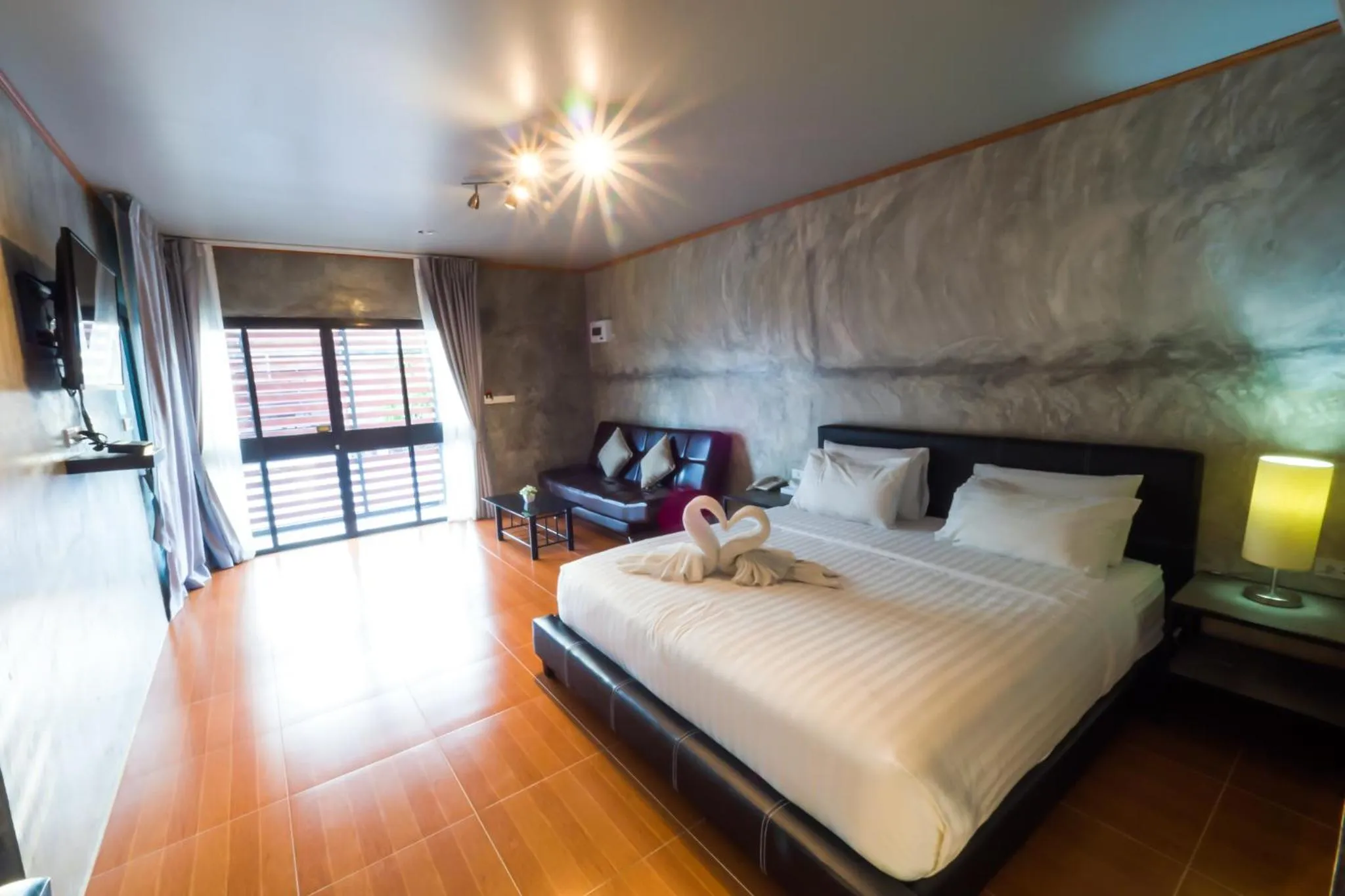 Bedroom, Bed in A Nice Resort