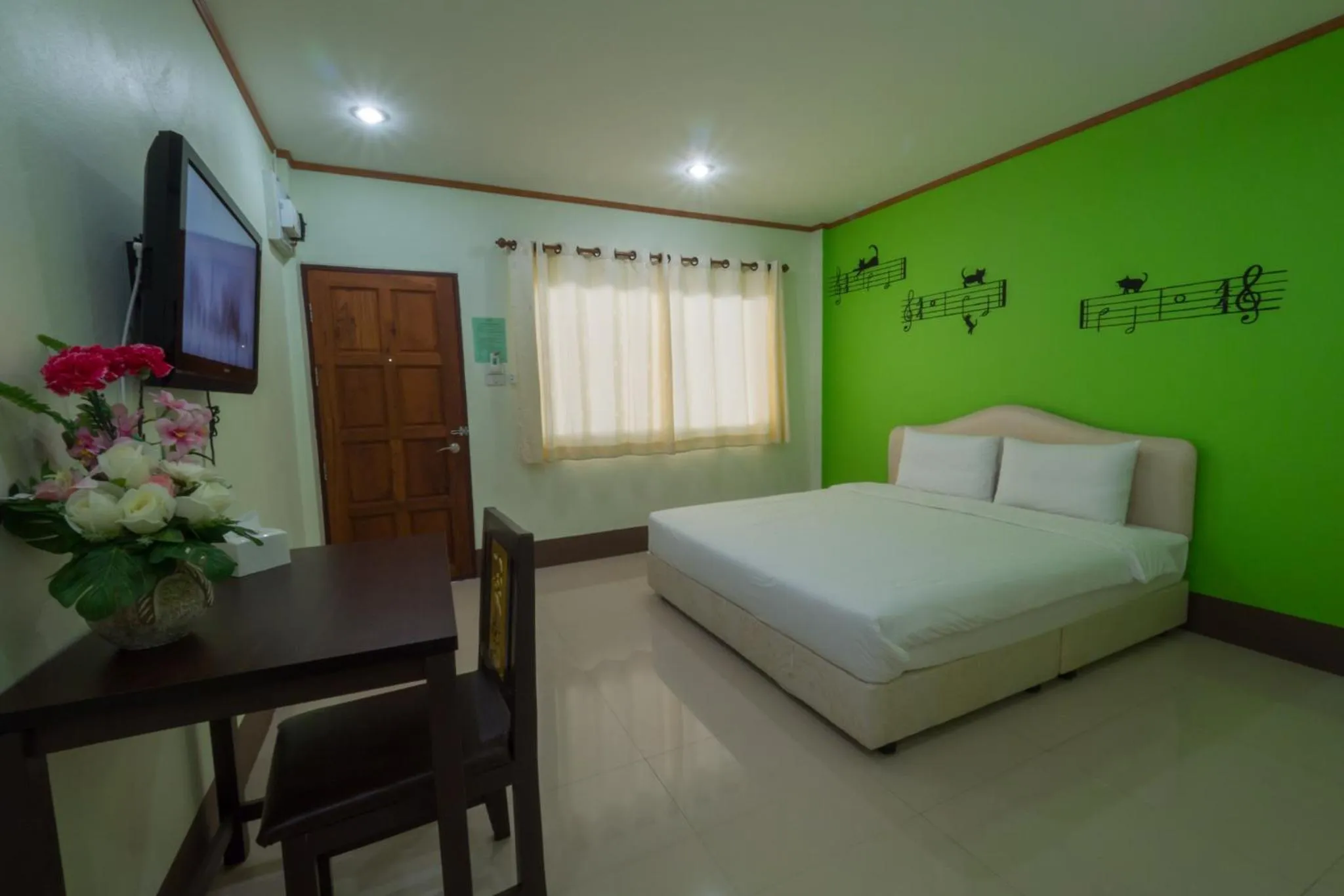 Bedroom, Bed in A Nice Resort