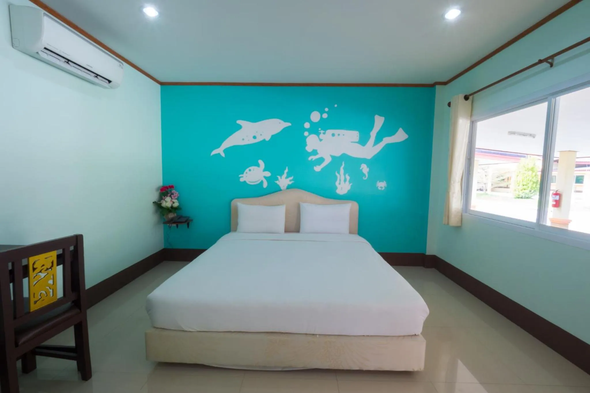 Bedroom, Bed in A Nice Resort