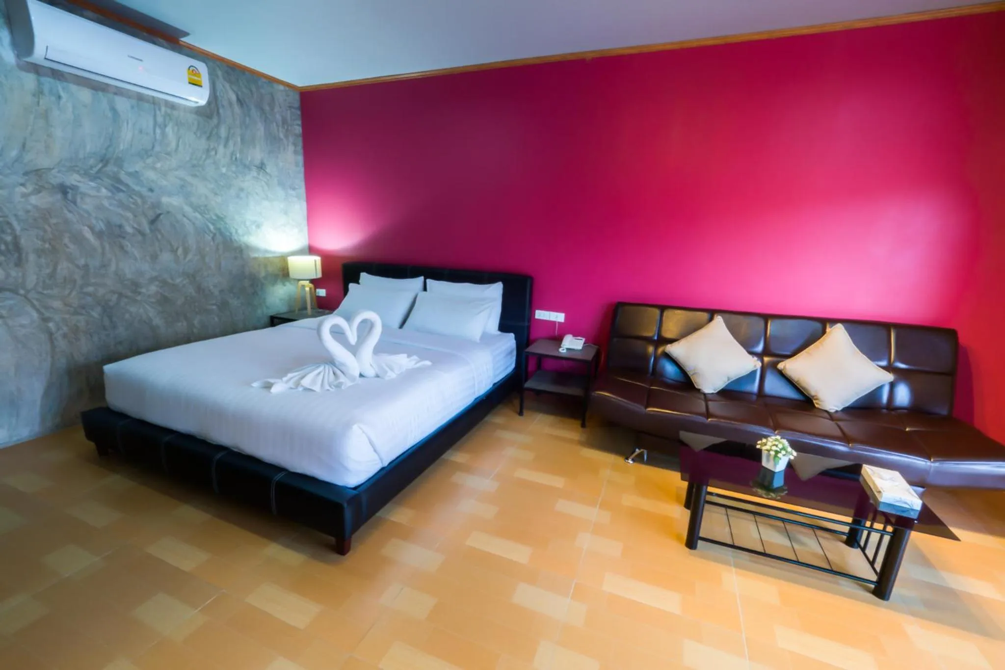 Bedroom, Bed in A Nice Resort