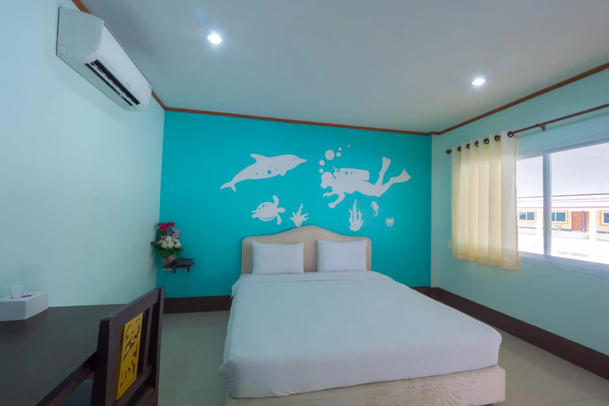 Bedroom, Bed in A Nice Resort