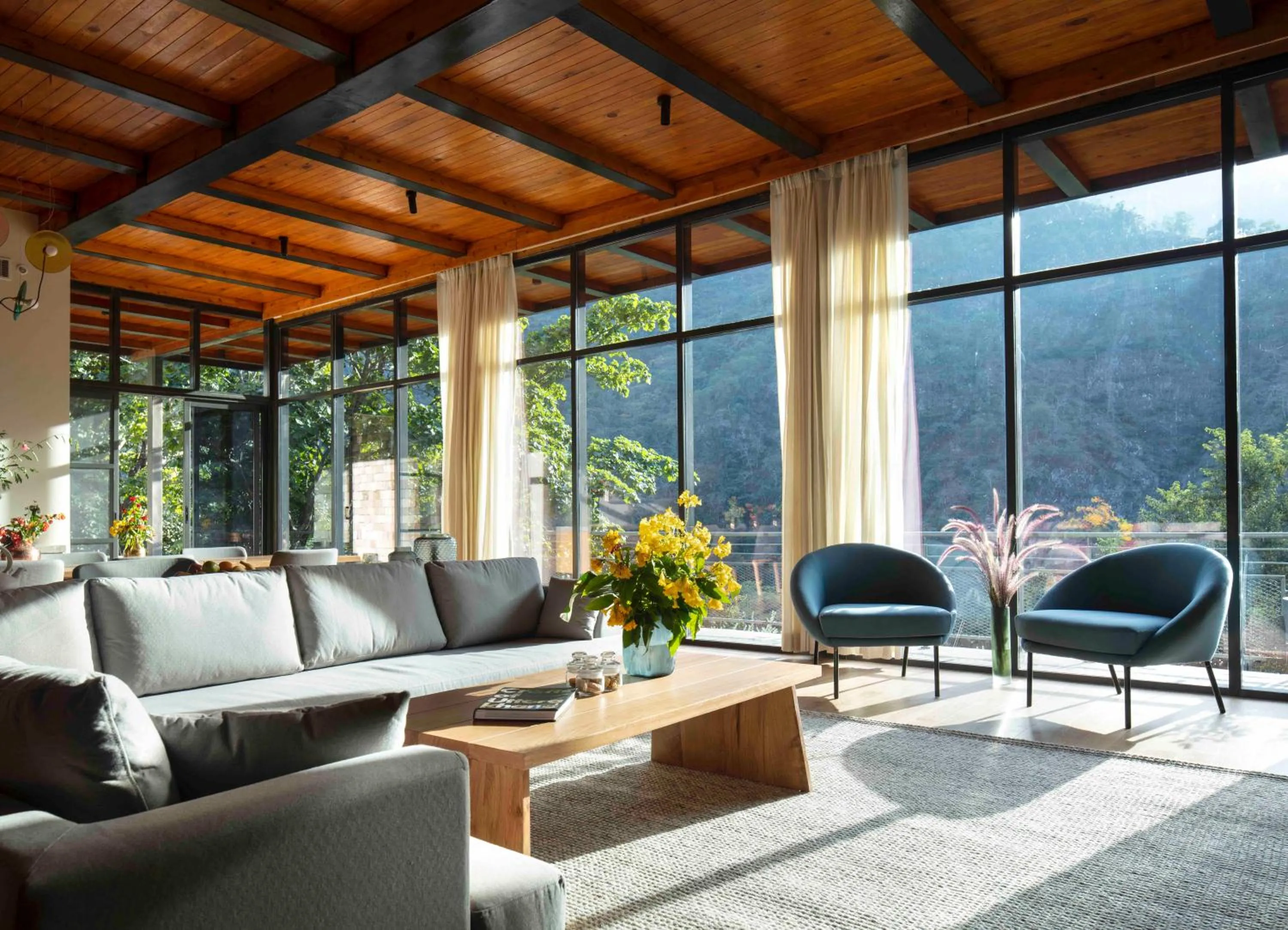 Living room in Taj Rishikesh Resort & Spa Uttarakhand