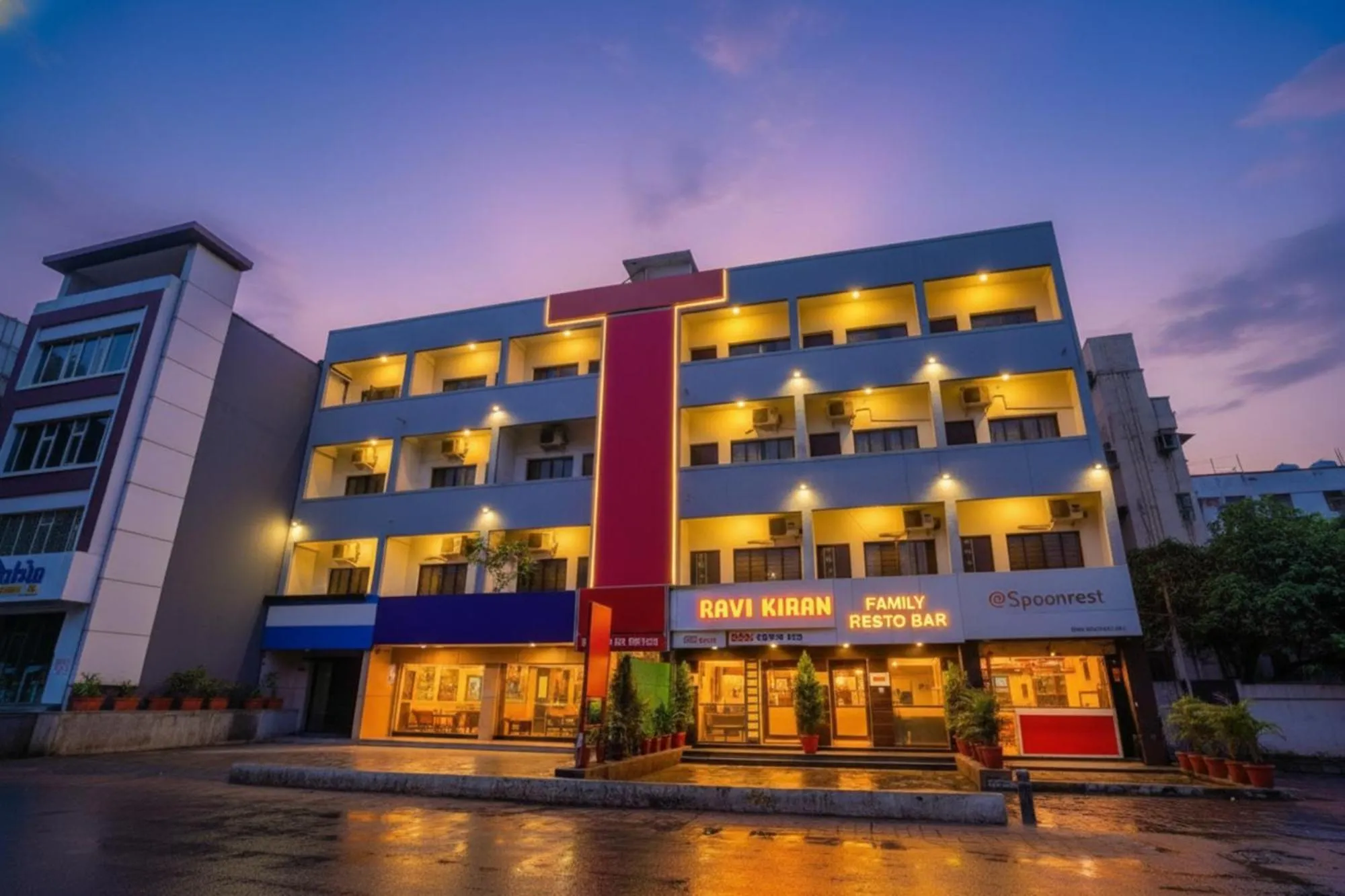 Property building in Via Ravikiran