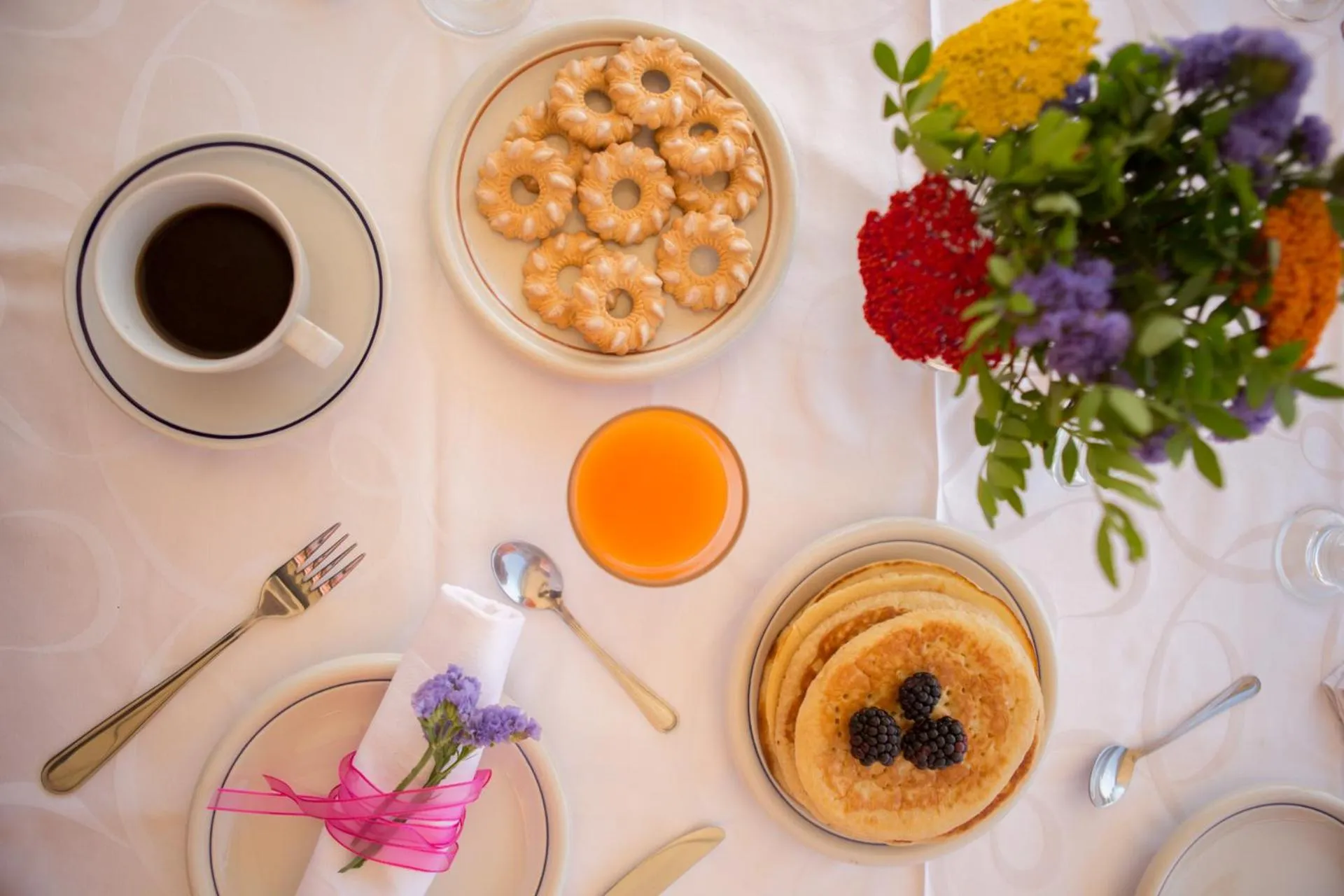 Italian breakfast in B&B Spring
