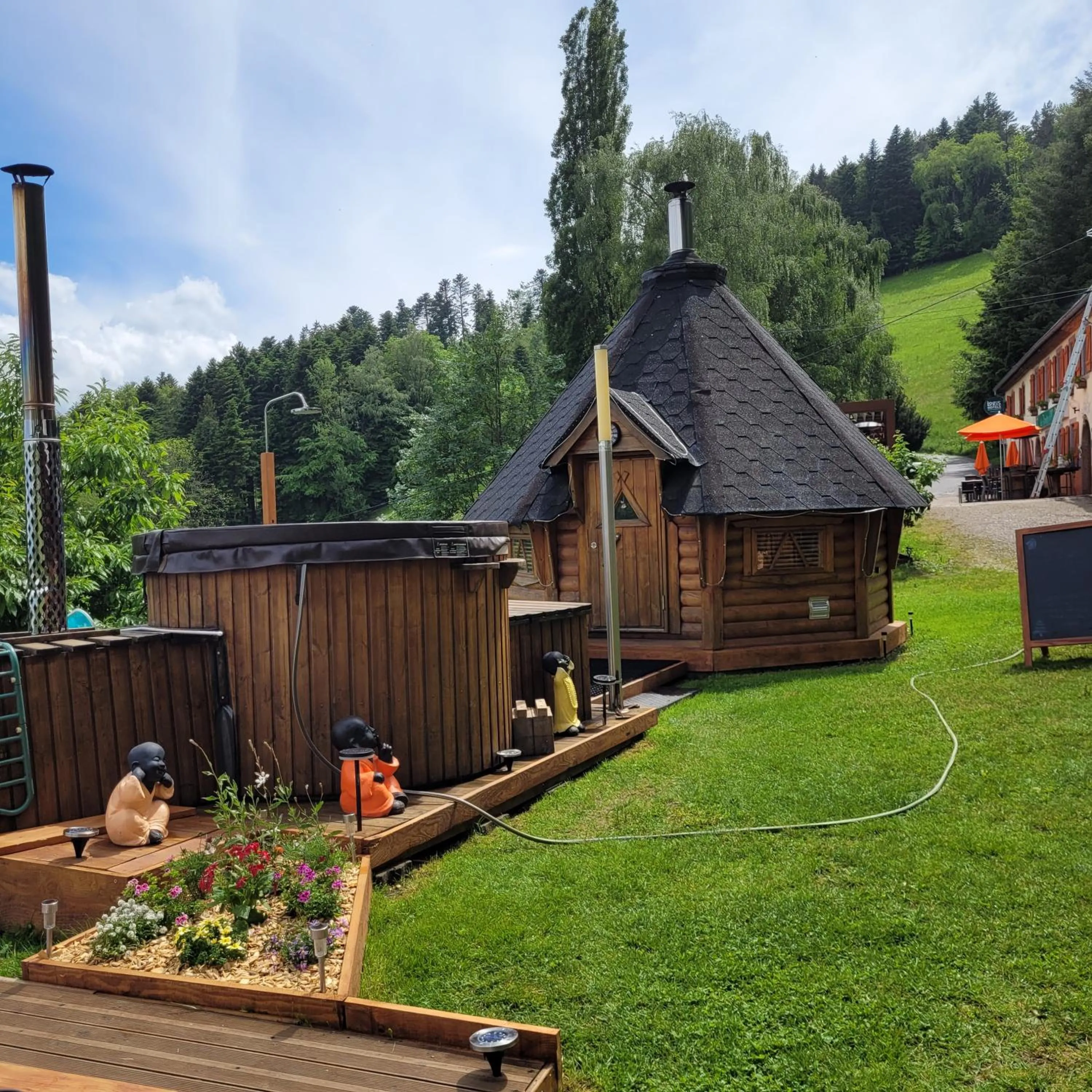 Spa and wellness centre/facilities in Le Bouton d'Or