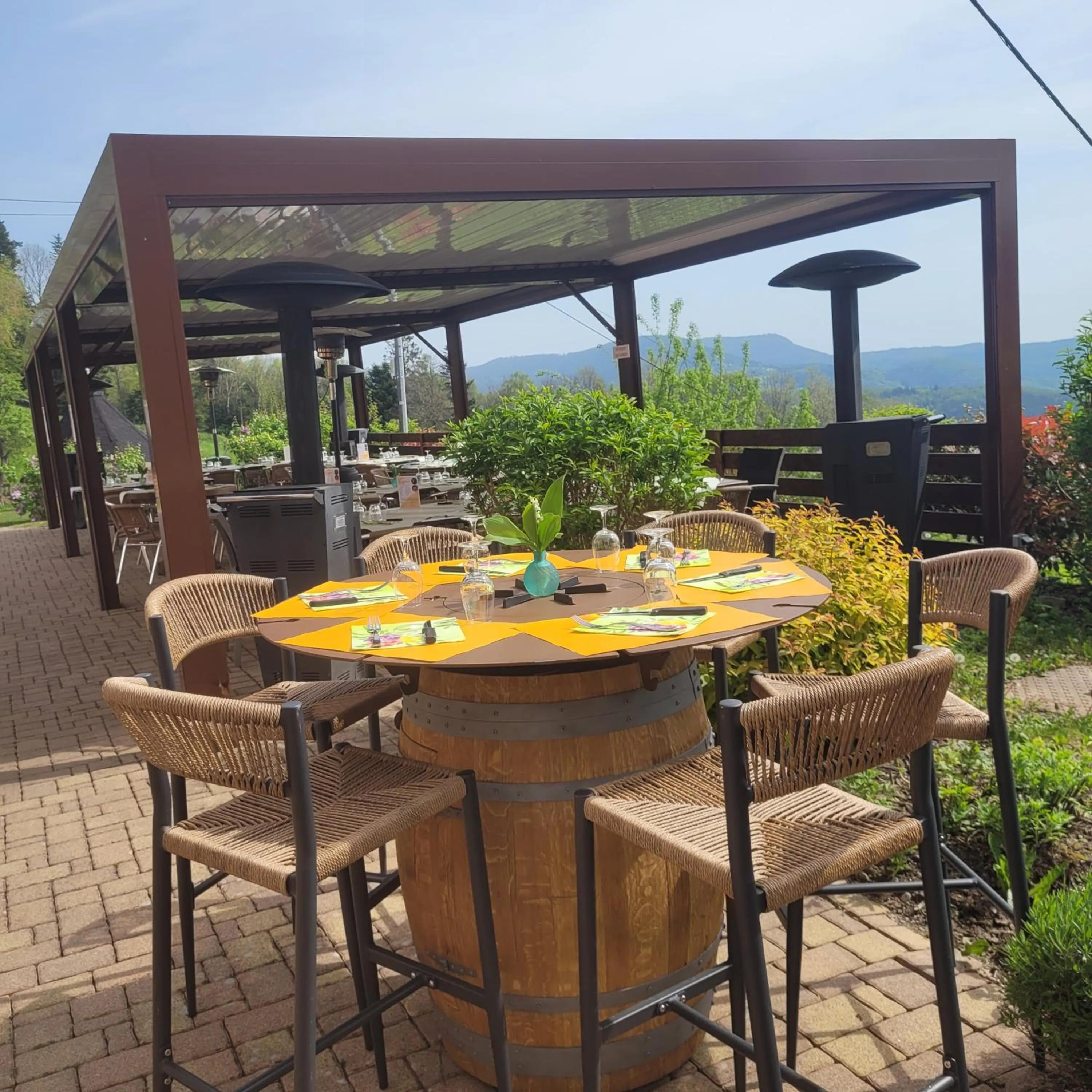 Patio in Le Bouton d'Or