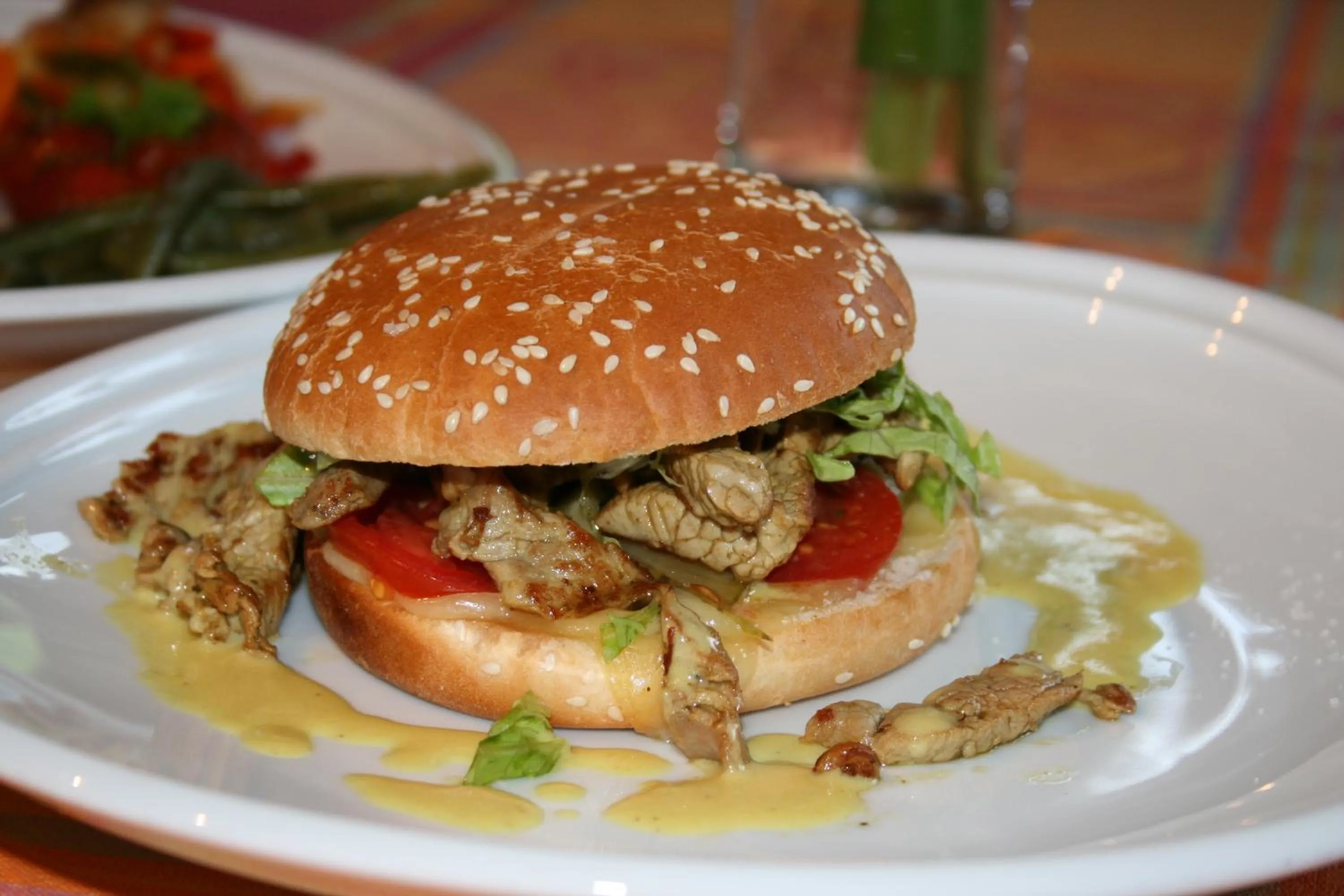 Food close-up in Le Bouton d'Or