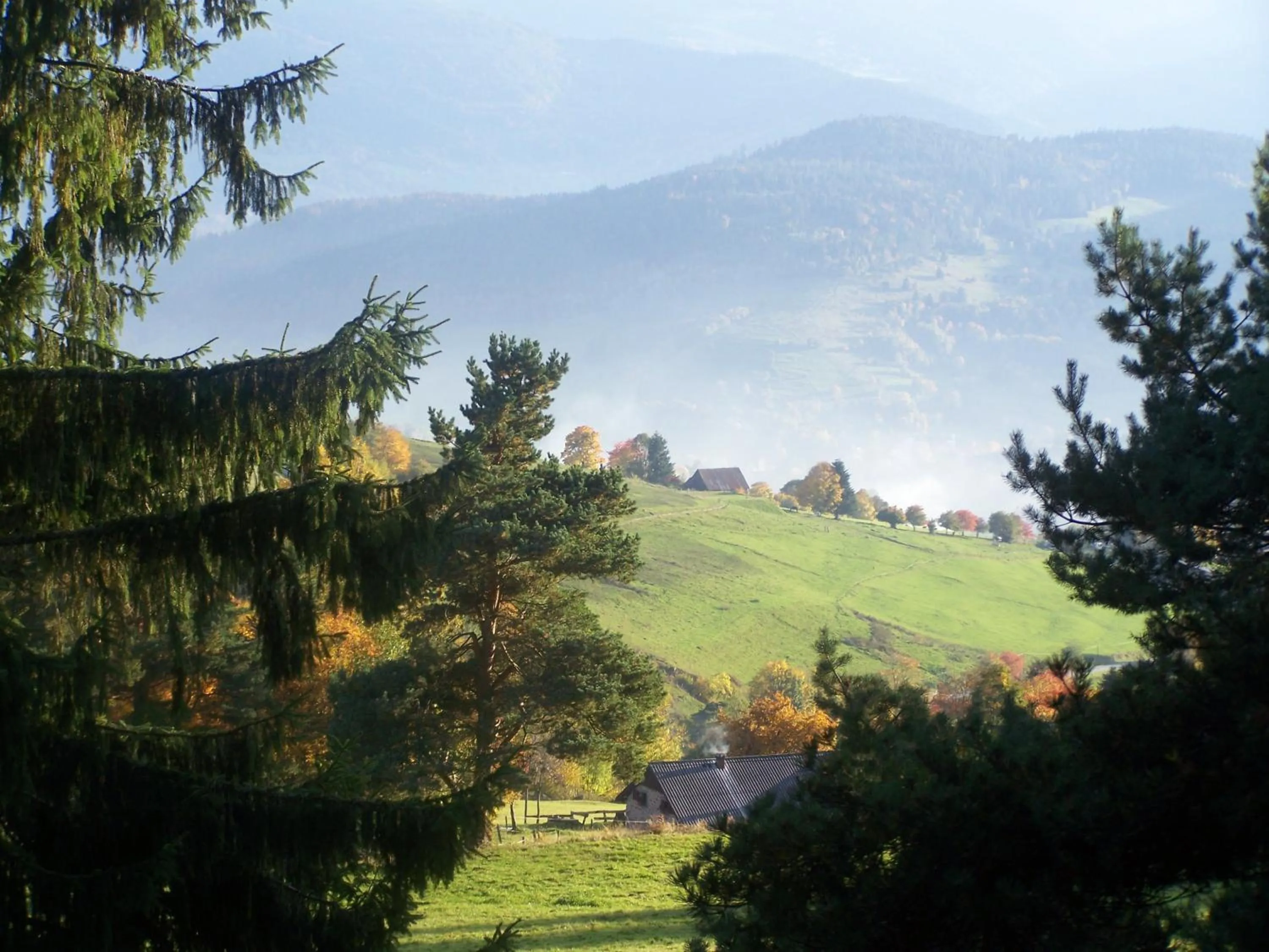 Mountain view in Le Bouton d'Or