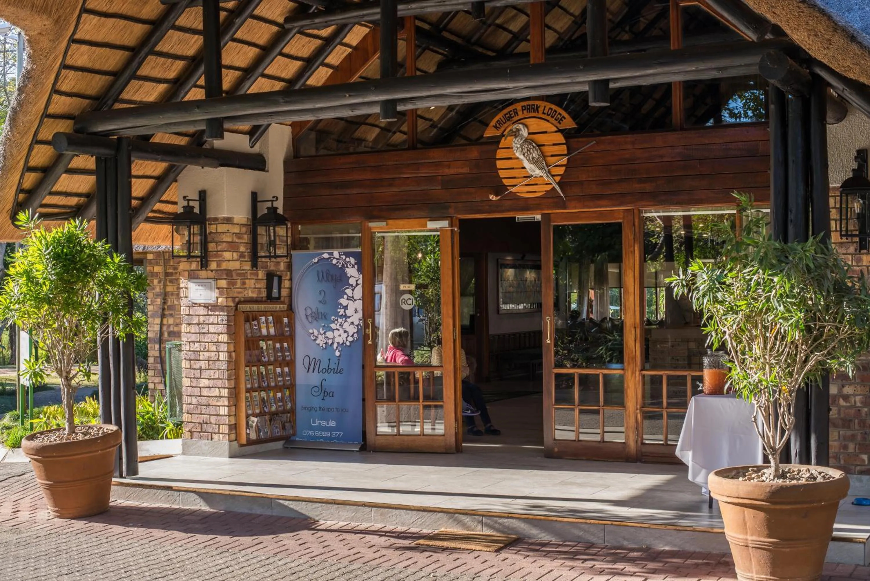 Facade/entrance in Kruger Park Lodge Unit No. 611