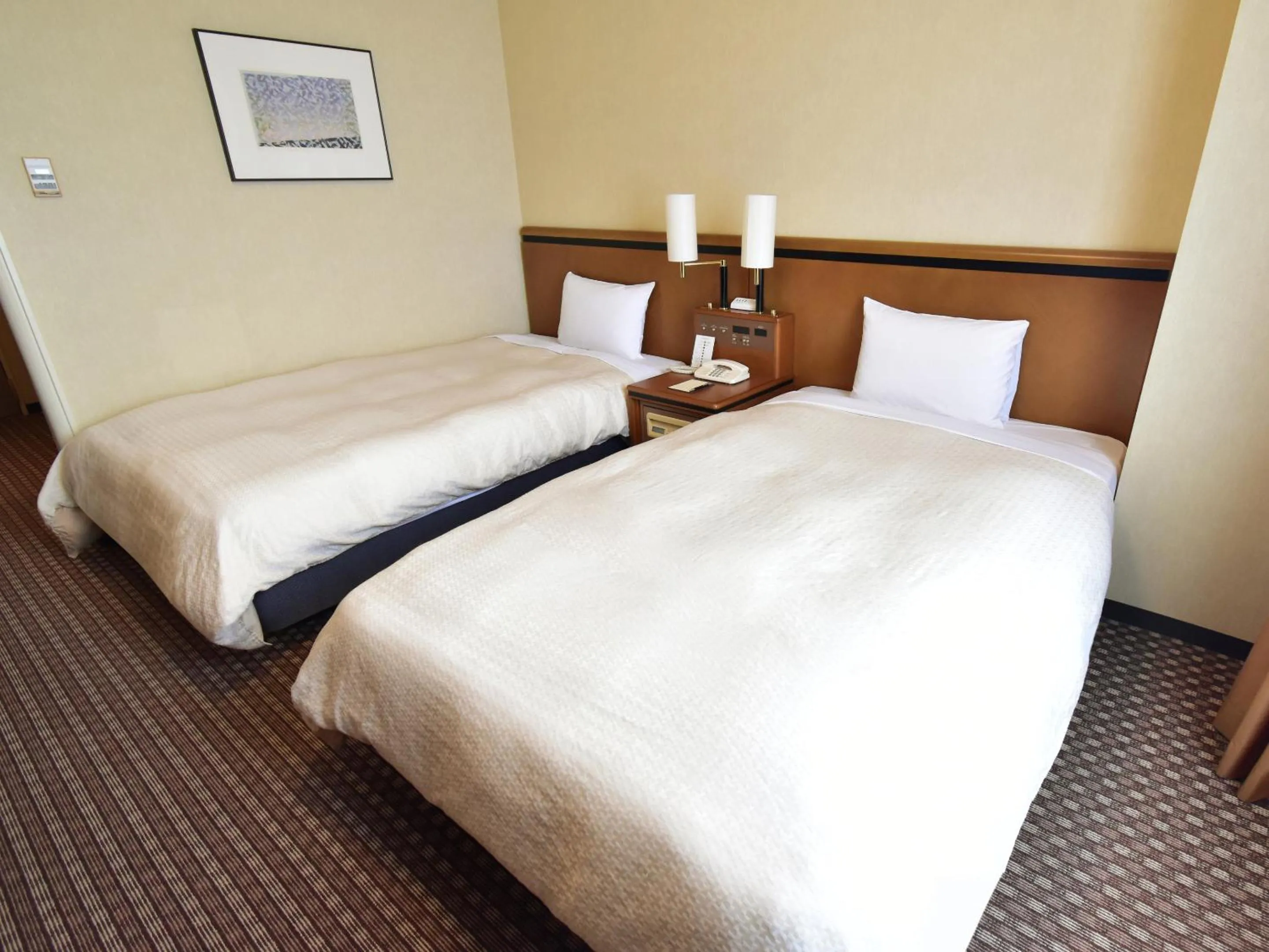 Photo of the whole room, Bed in Star Gate Hotel Kansai Airport