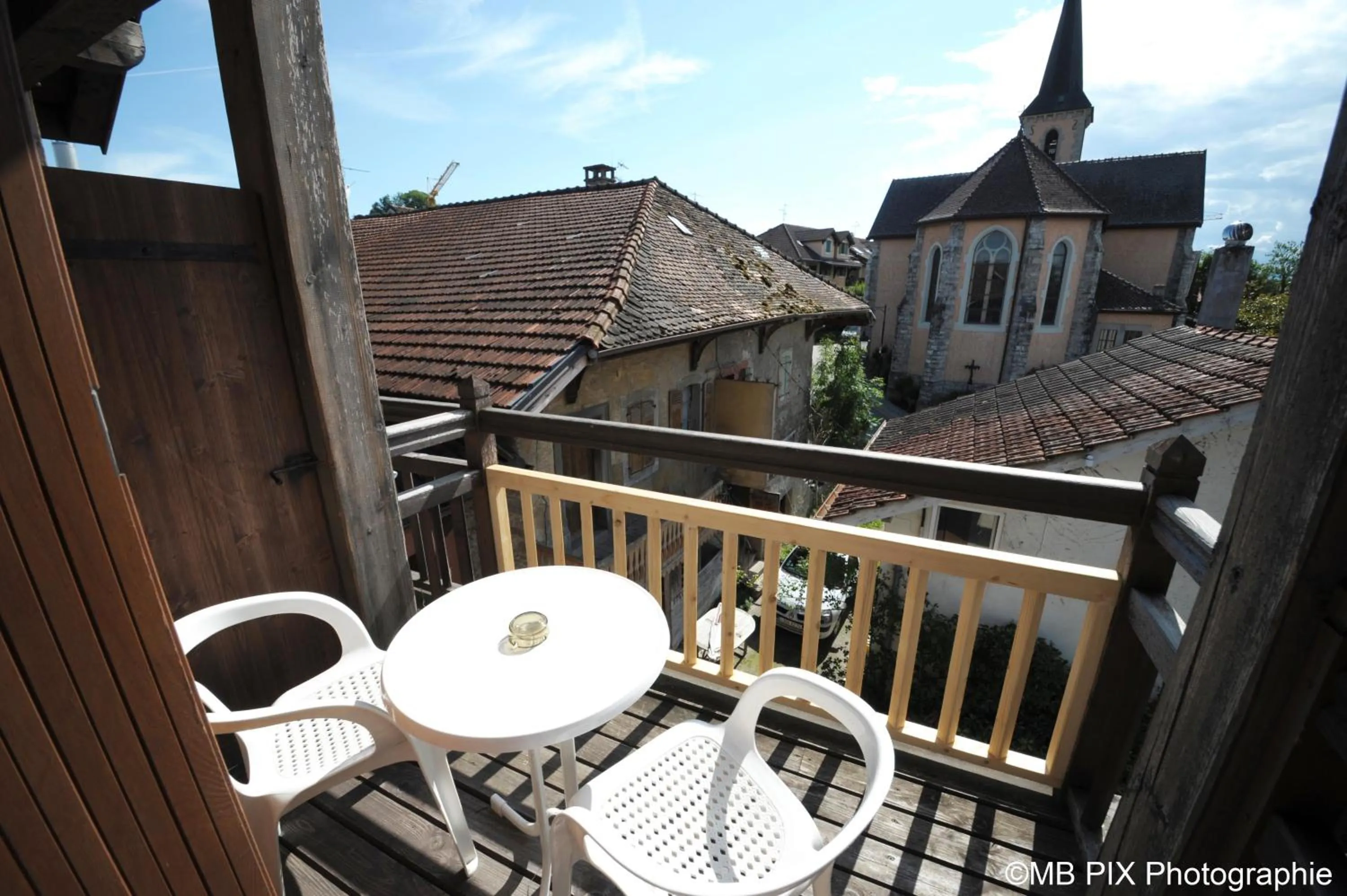 Balcony/Terrace in Auberge d'Anthy