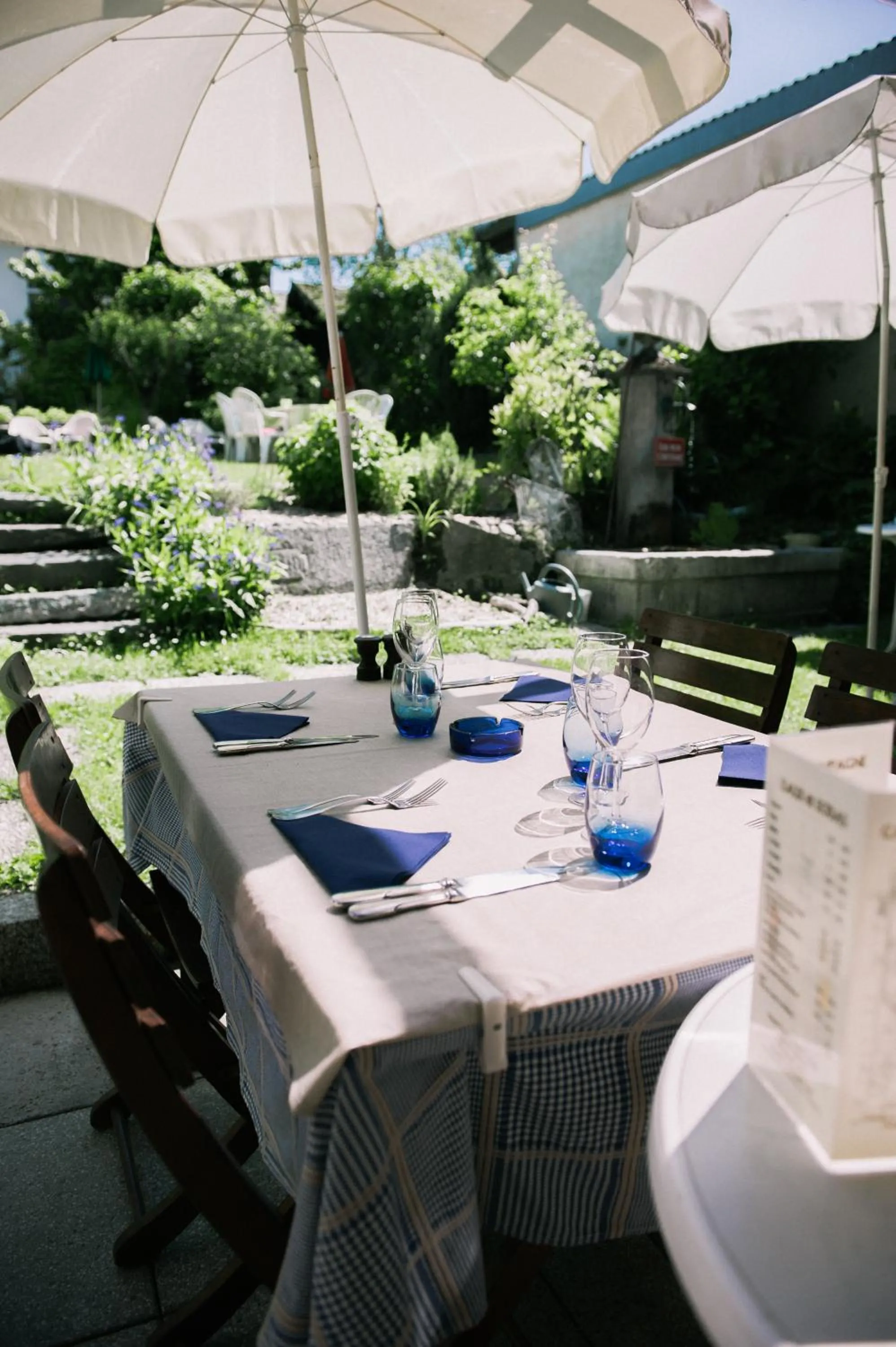 Patio in Auberge d'Anthy