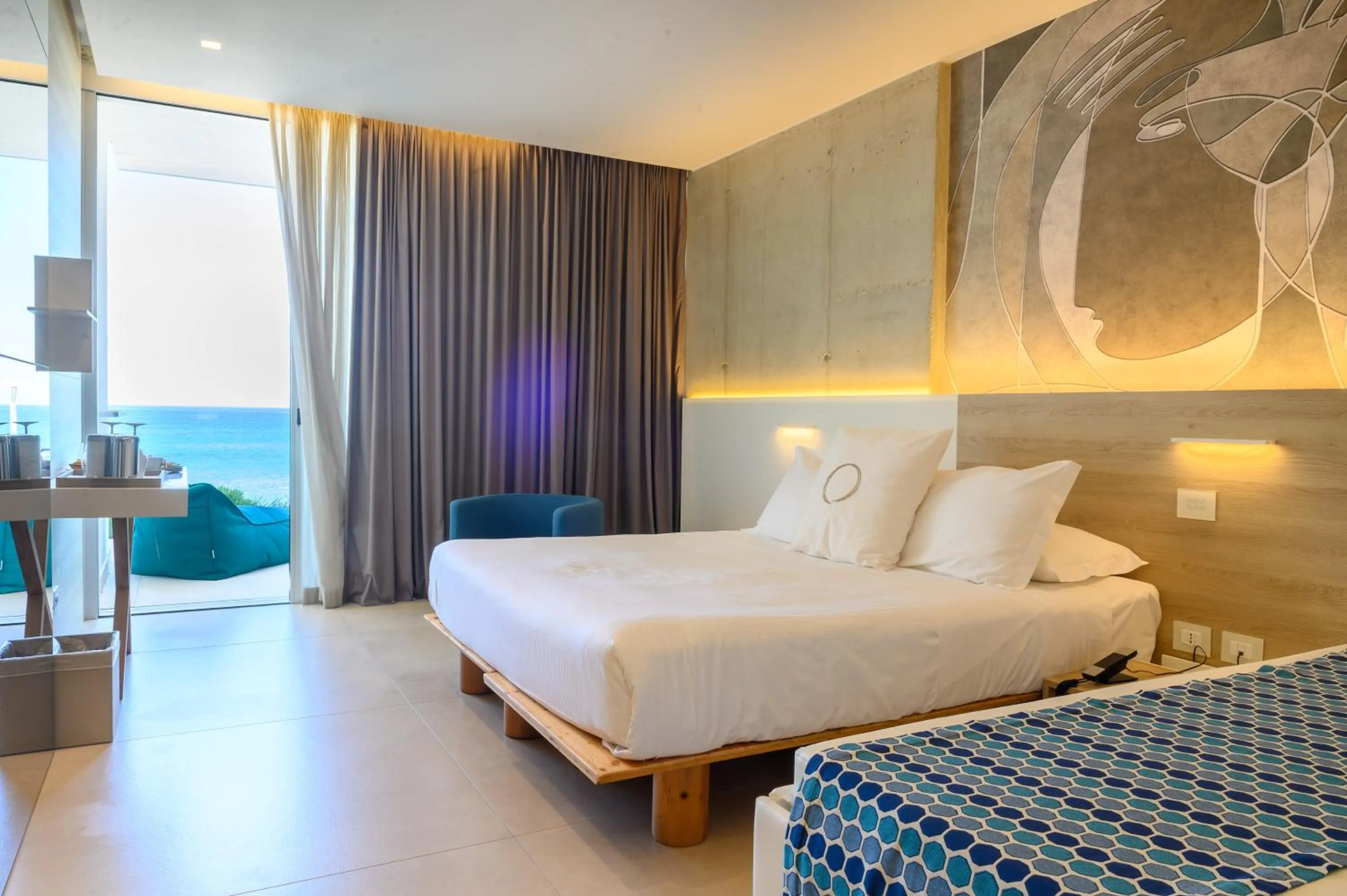 Bed in Posia Retreat & Spa UNA Esperienze