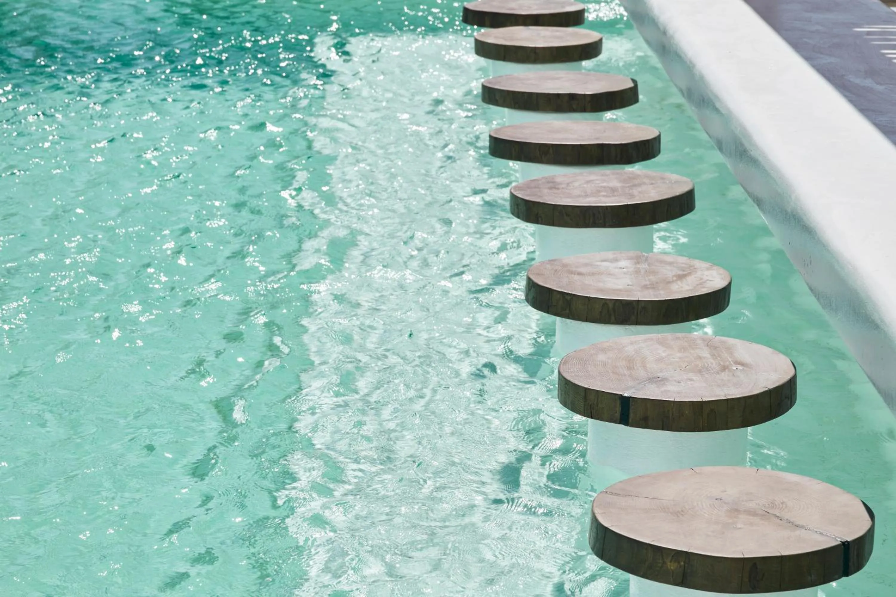 Swimming pool in Nikki Beach Resort & Spa Santorini
