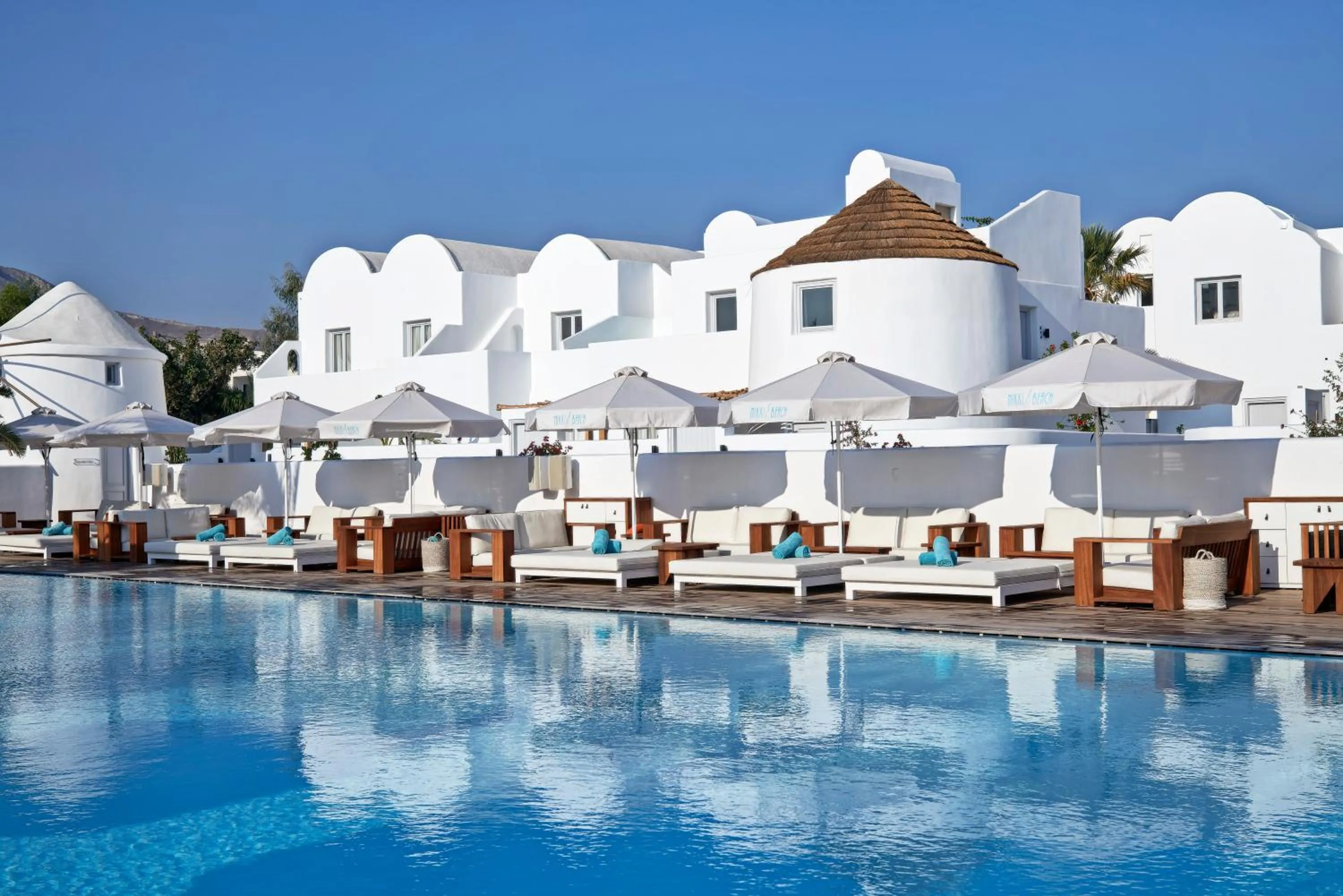 Swimming pool in Nikki Beach Resort & Spa Santorini