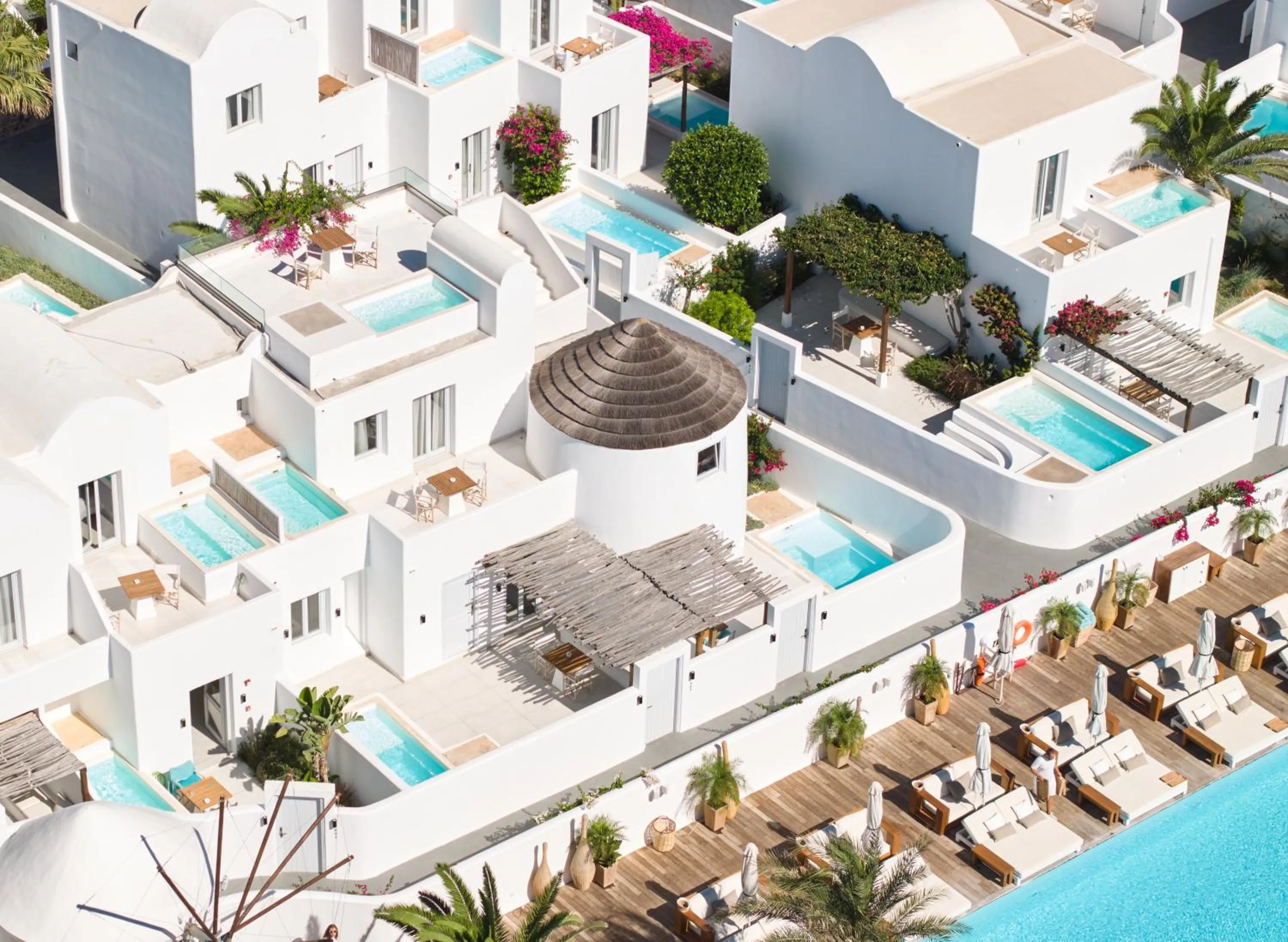 Property building in Nikki Beach Resort & Spa Santorini