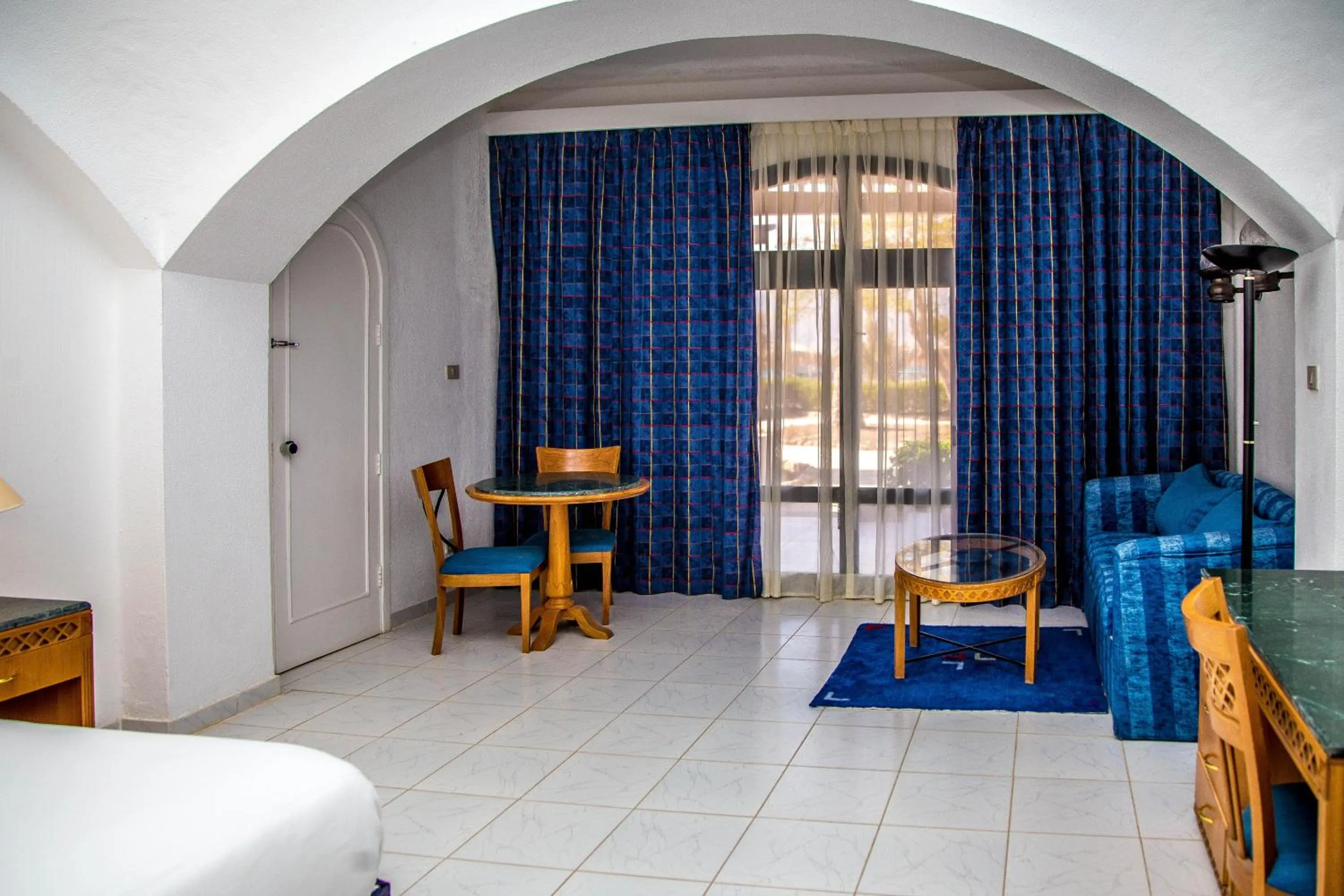 Seating area, Bed in TIME Coral Nuweiba Resort