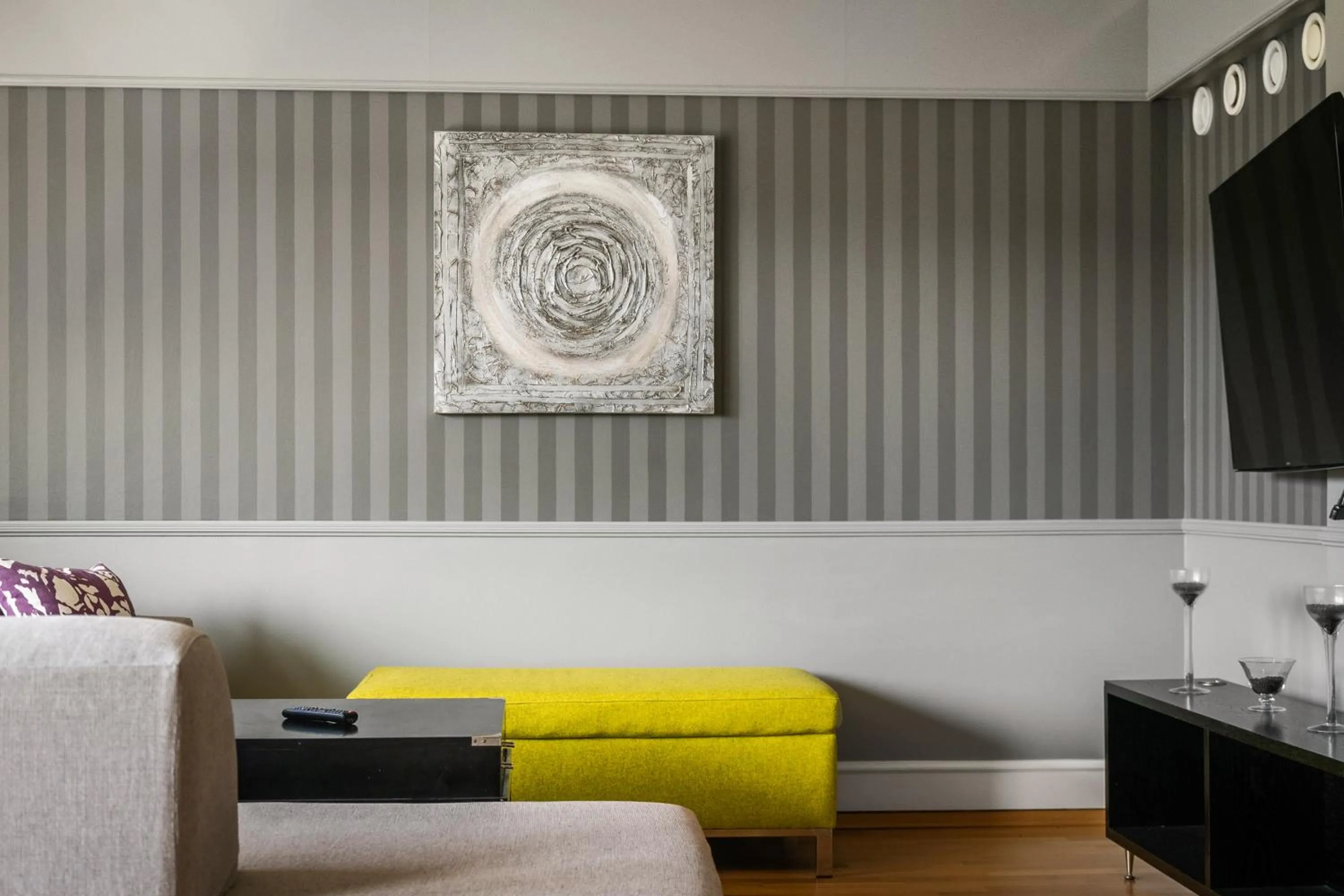 Living room in Frichs Hotel Hamar