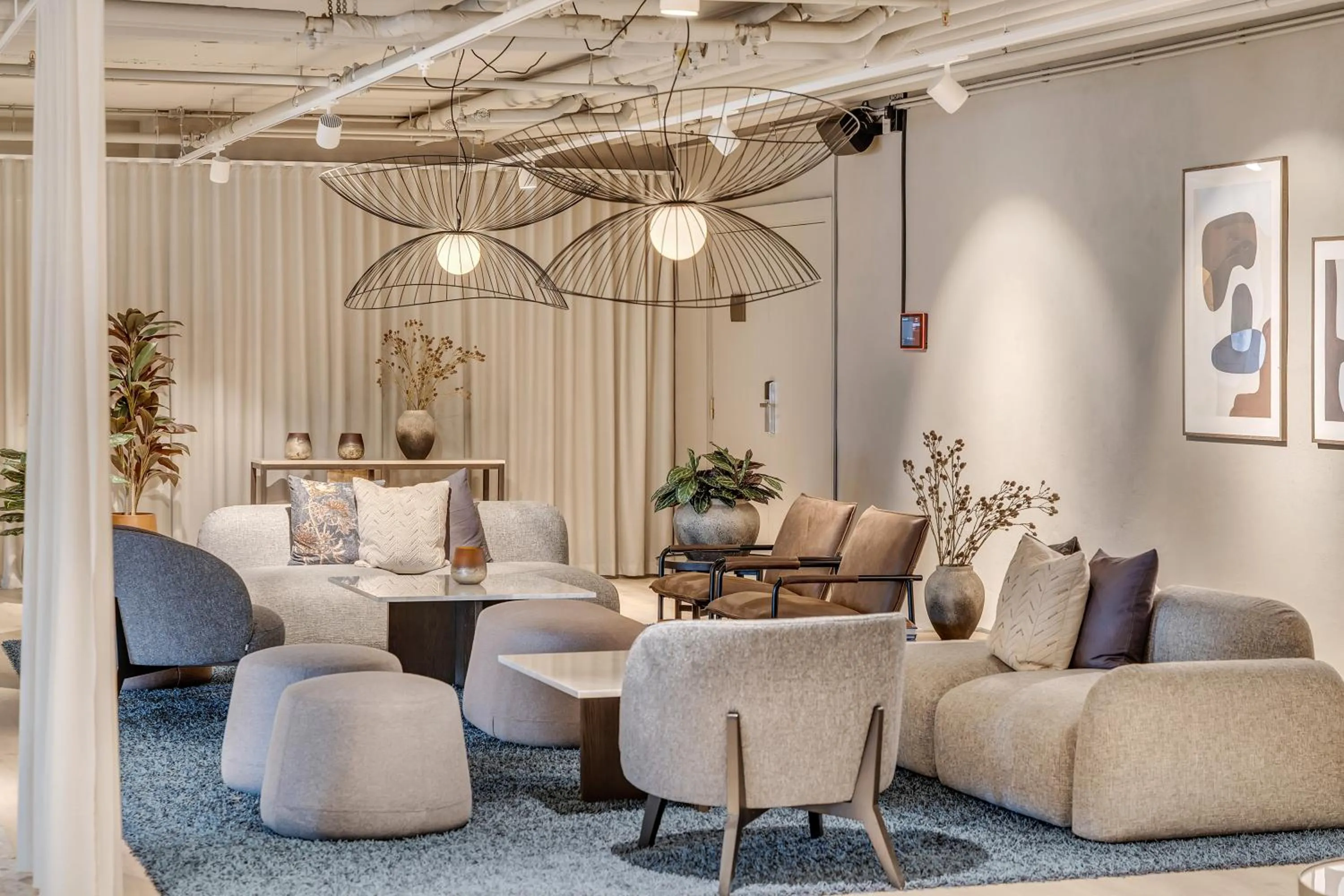 Lobby or reception in Frichs Hotel Hamar