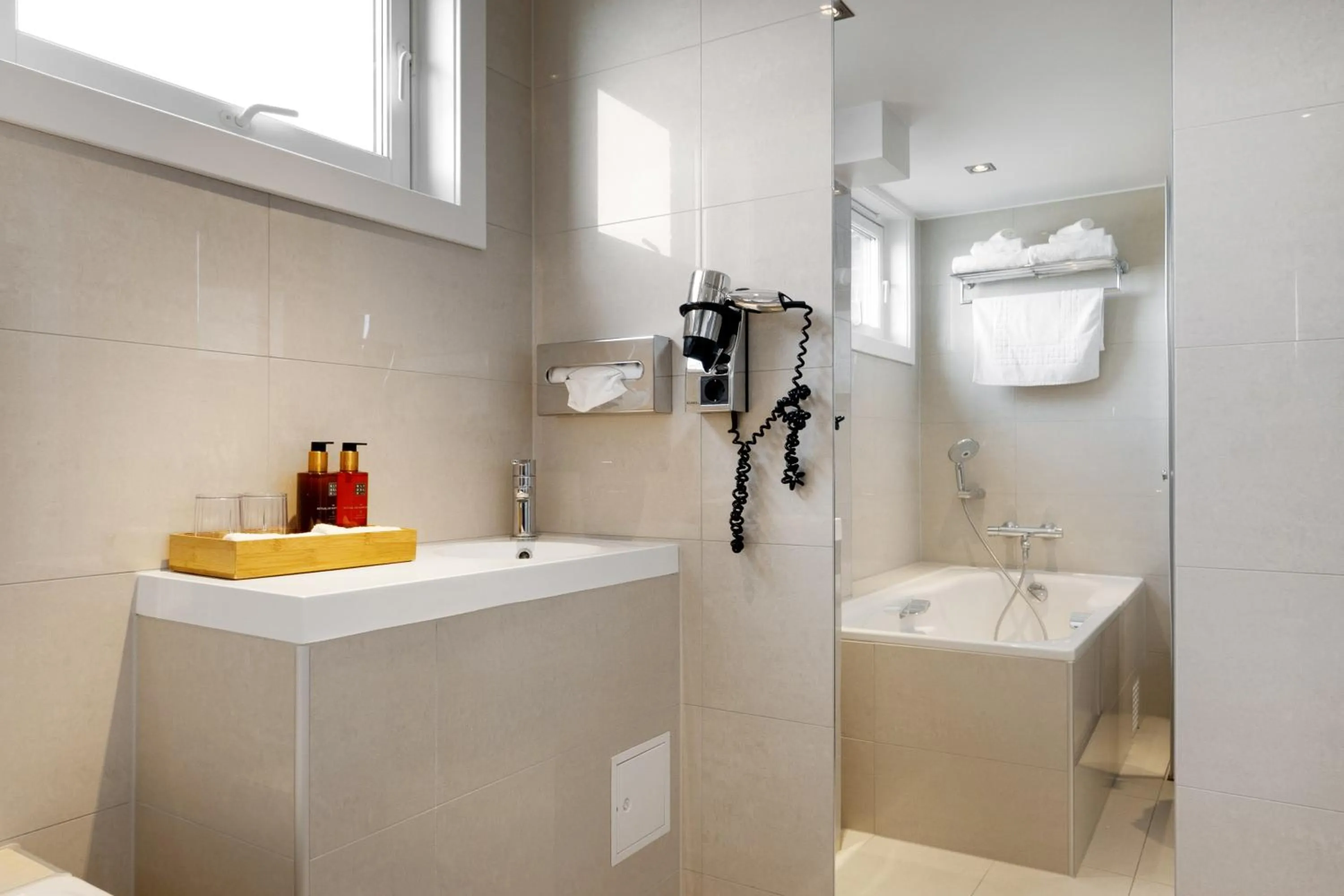 Bathroom in Frichs Hotel Hamar