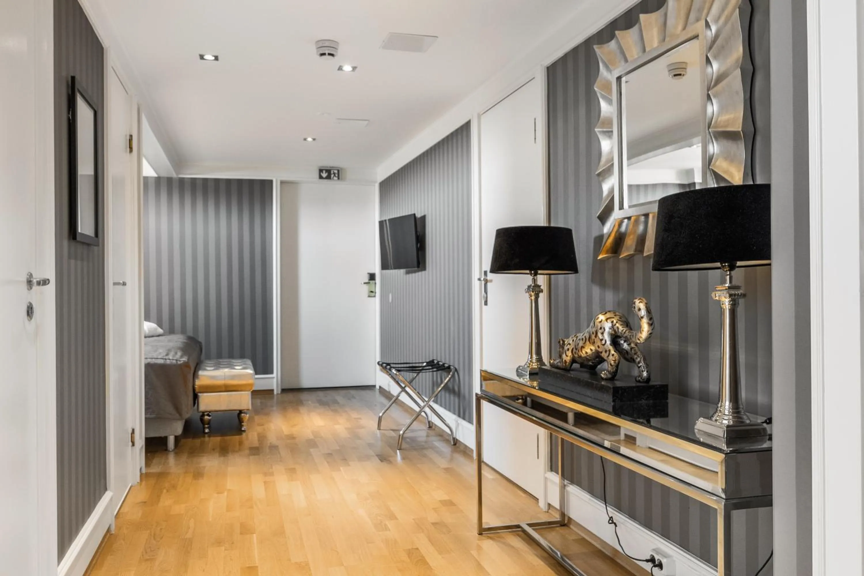 Bed in Frichs Hotel Hamar