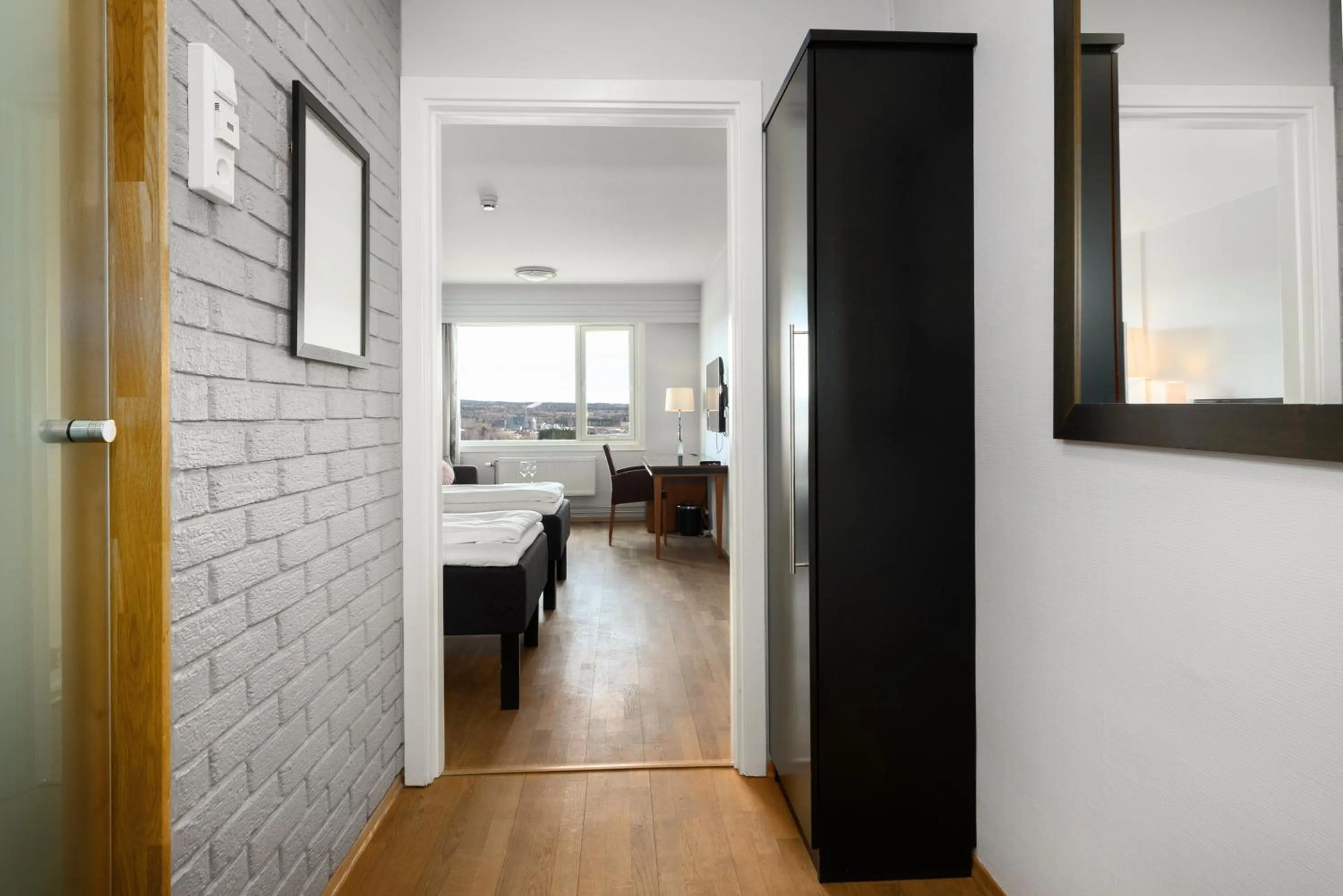 Photo of the whole room, Bed in Frichs Hotel Hamar