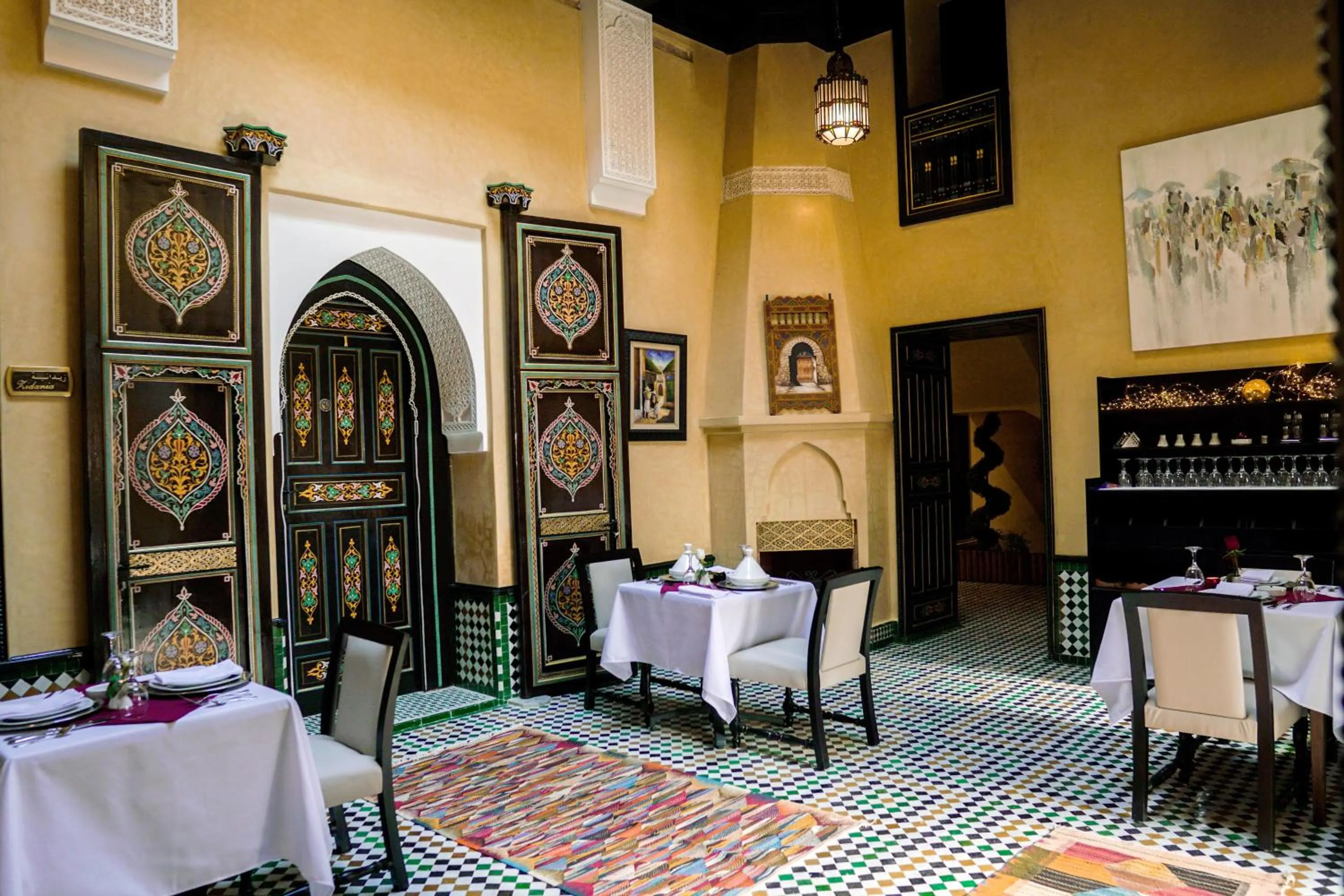 Patio in Riad Zidania