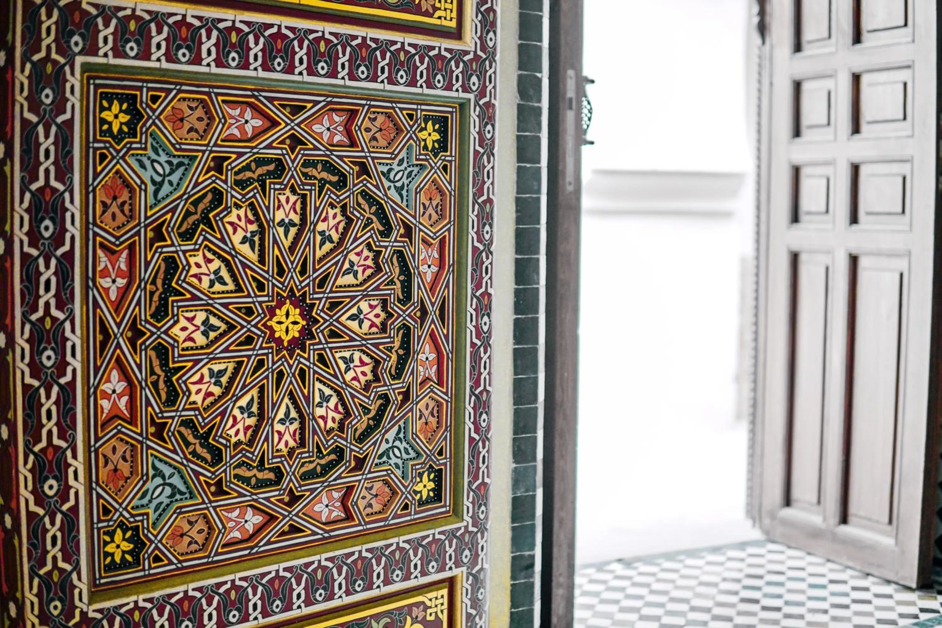 Patio in Riad Zidania