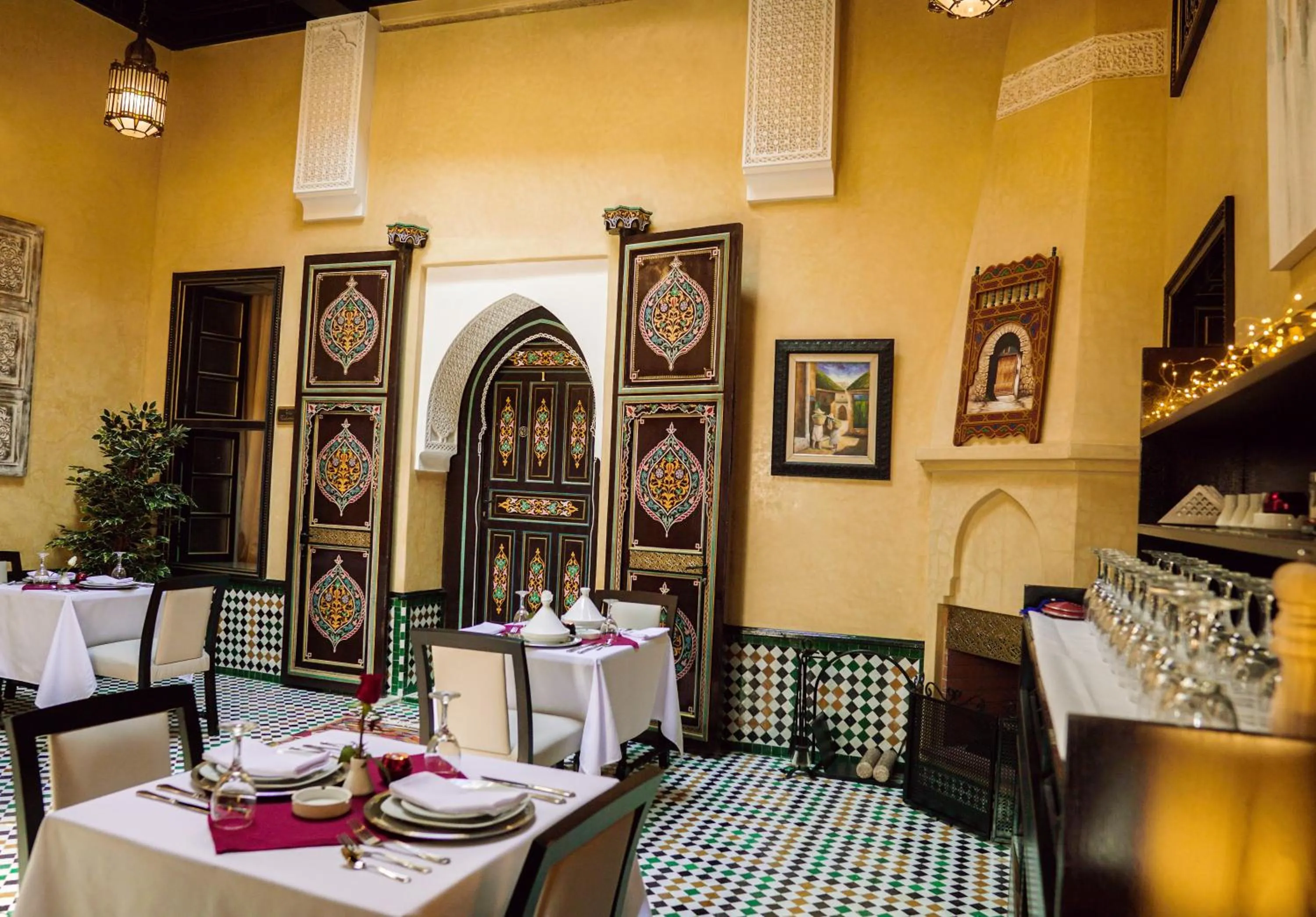 Patio in Riad Zidania