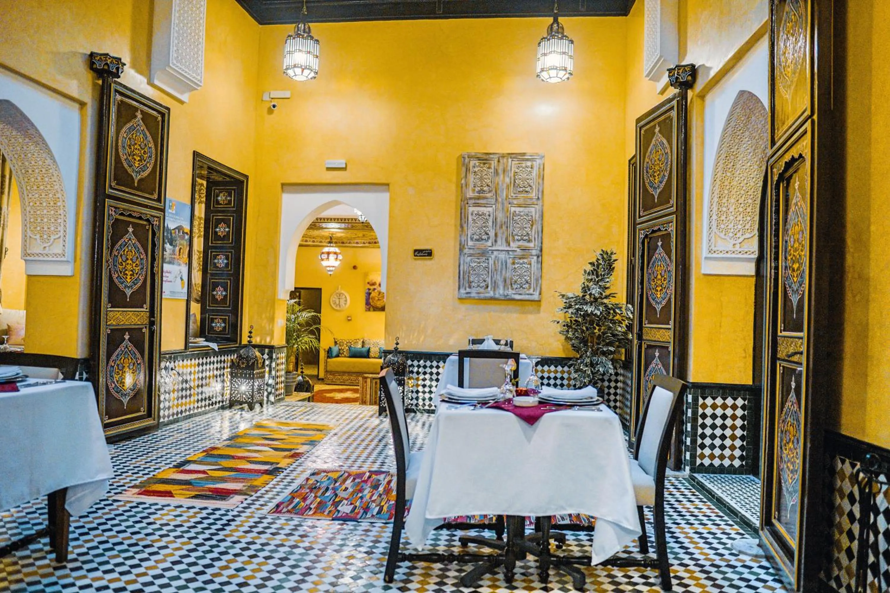 Patio in Riad Zidania