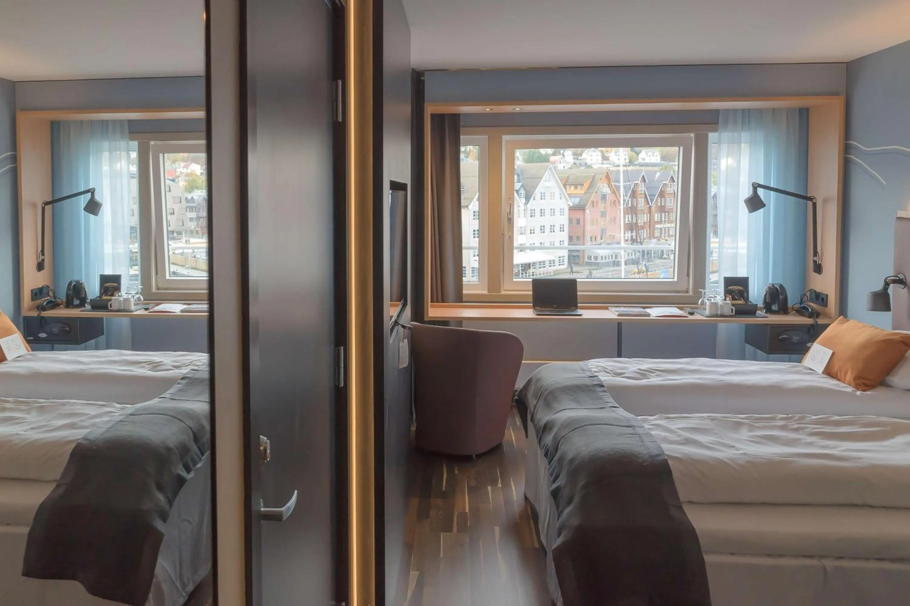 Bedroom, Bed in Scandic Ishavshotel