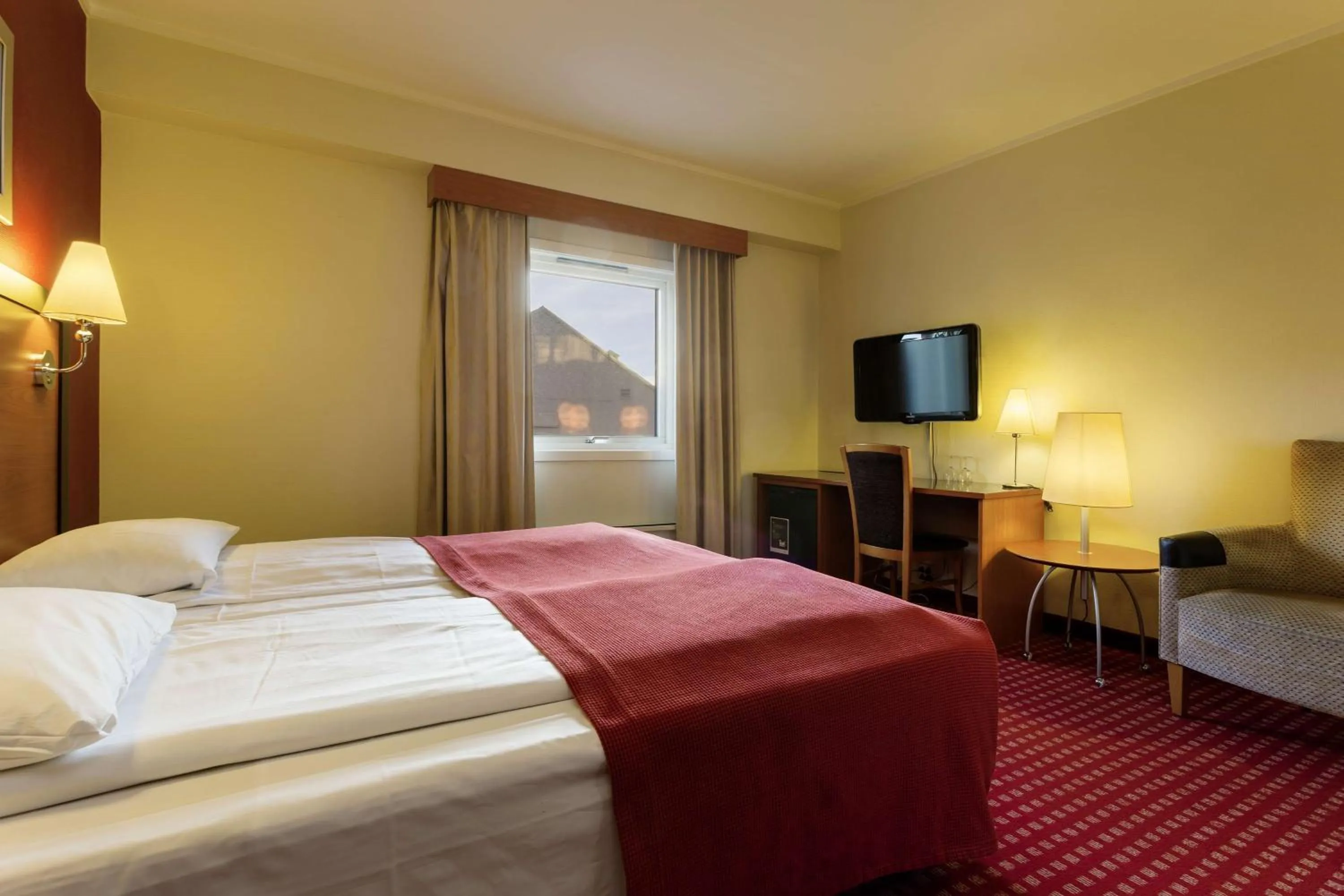 Photo of the whole room, Bed in Scandic Bodø