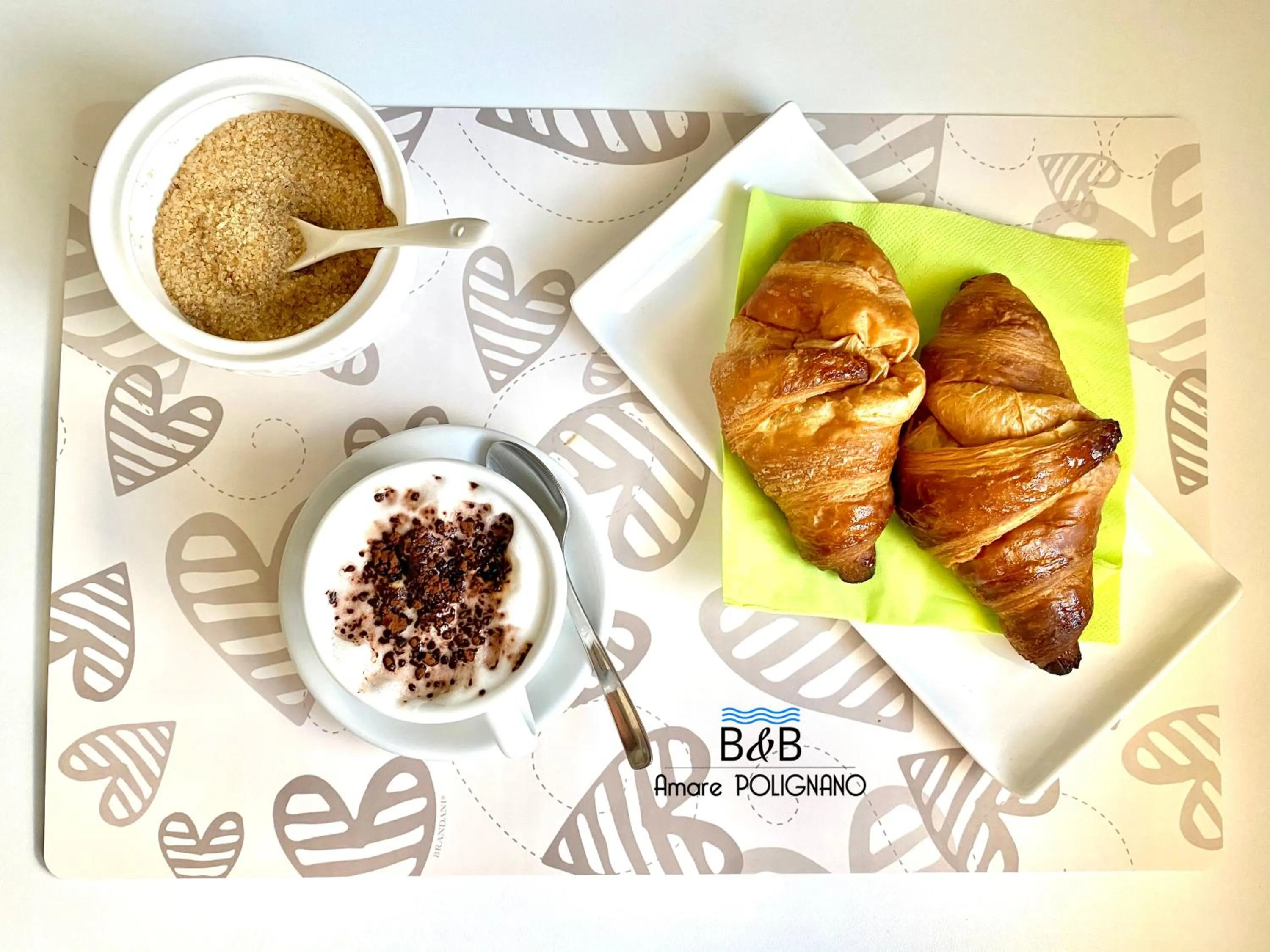 Italian breakfast in B&B Amare POLIGNANO