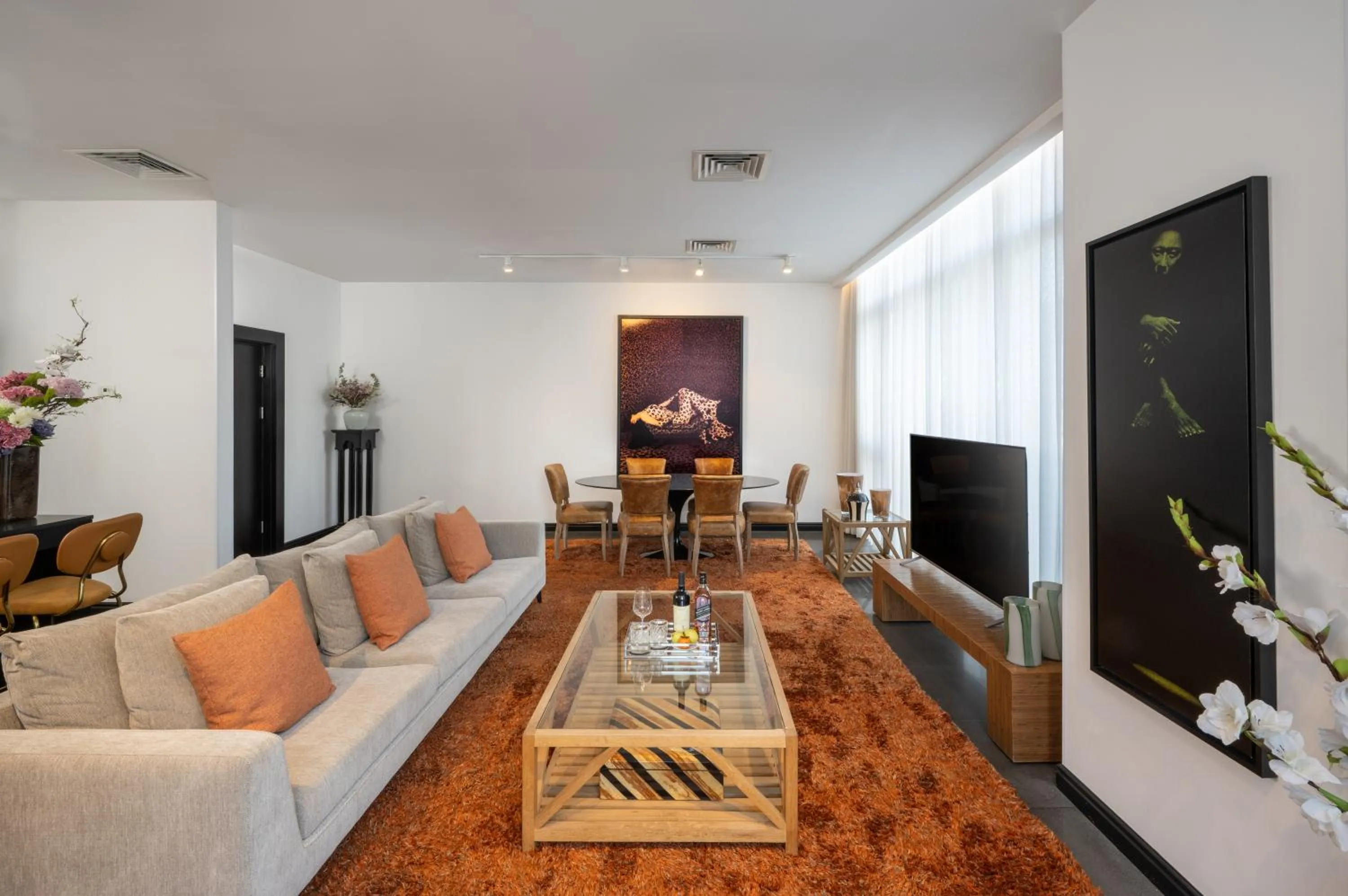 Seating area in Leonardo Boutique Hotel Tel Aviv