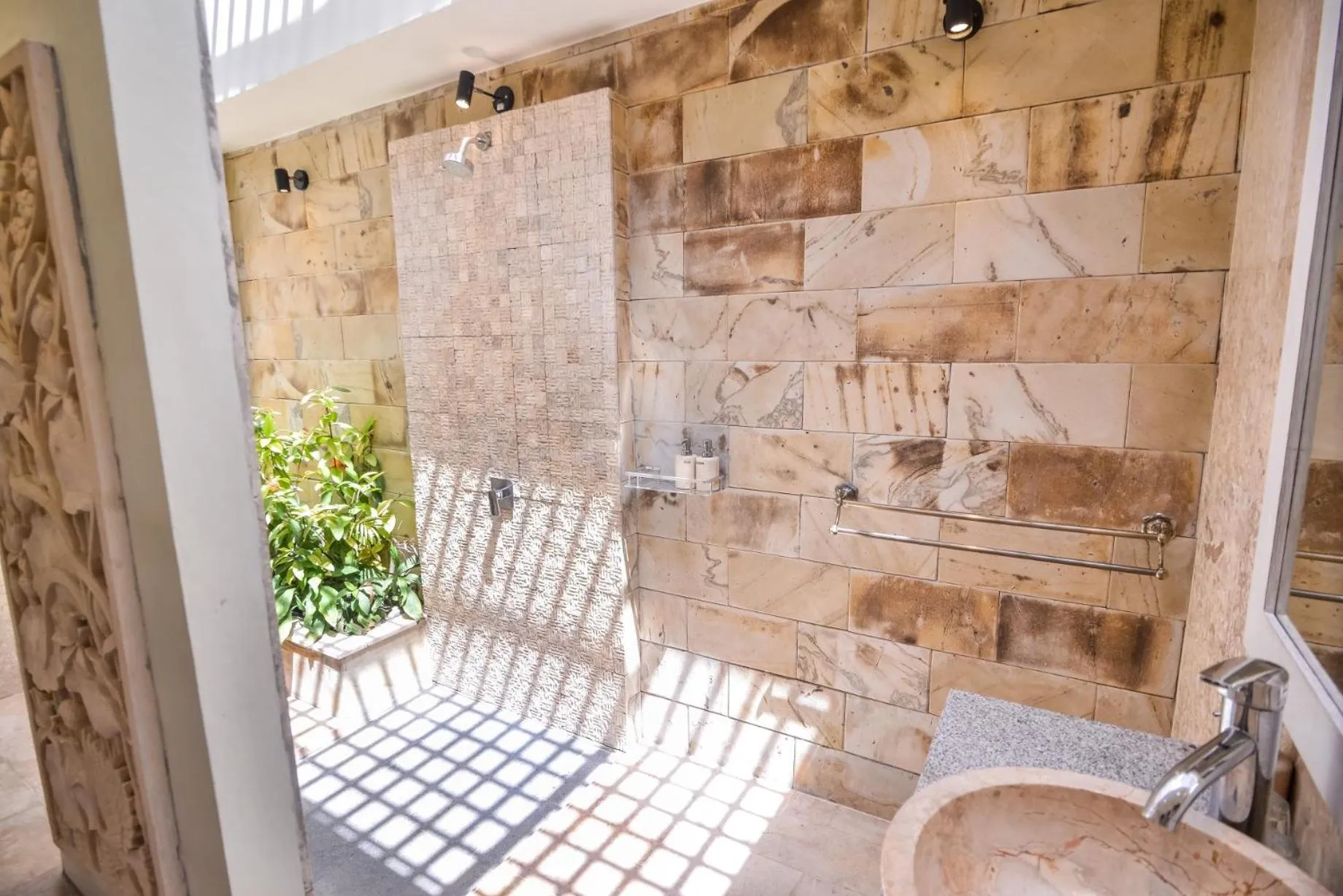 Bathroom in Bali Santi Bungalows