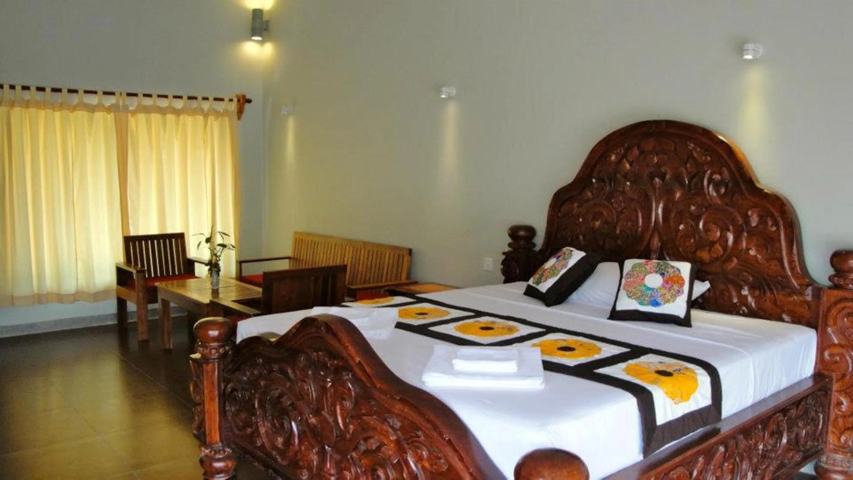 Bed in Memoria Palace & Resort