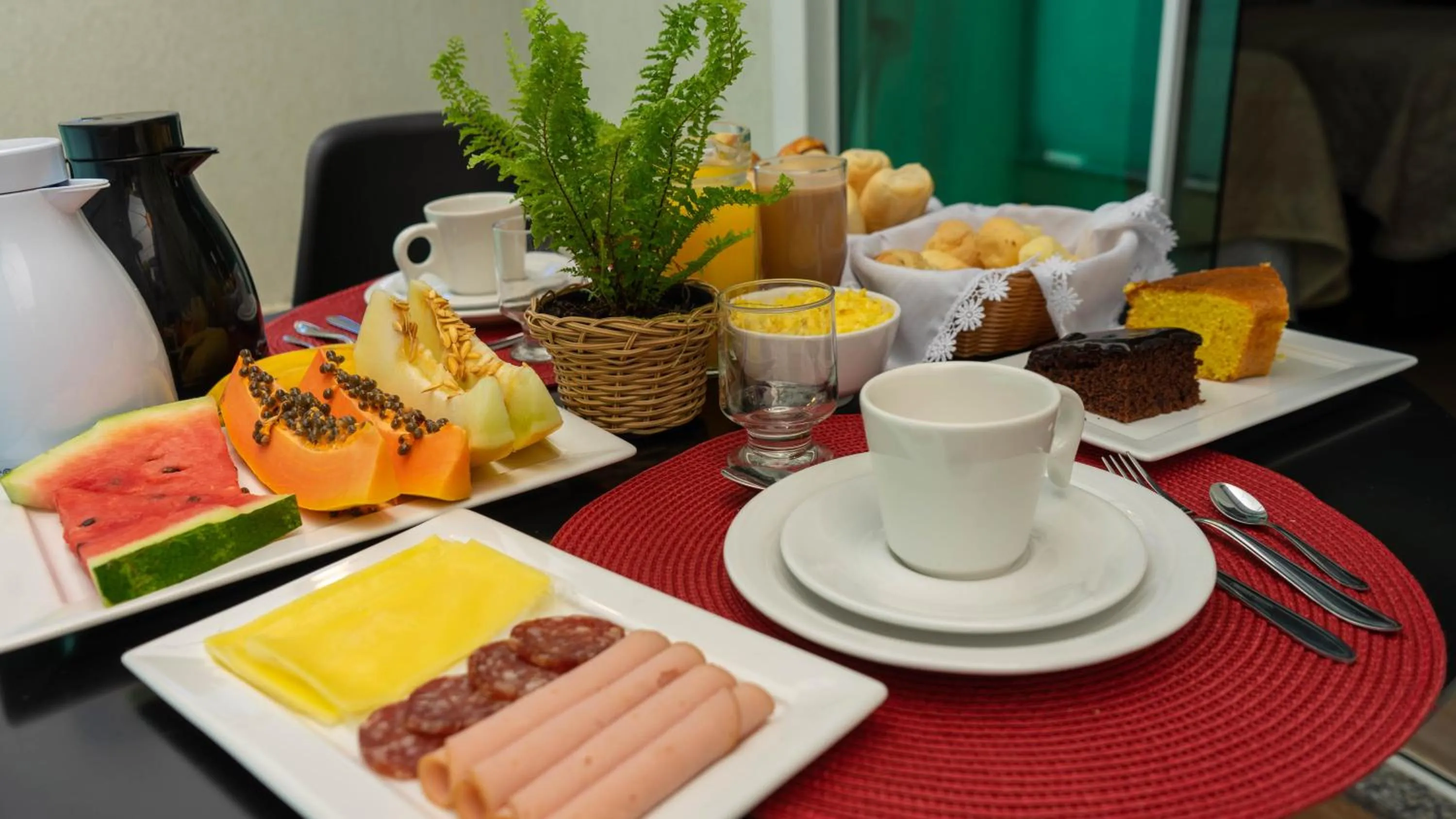 Breakfast in Pousada Cristalmar