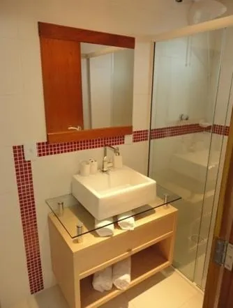 Bathroom in Pousada Cristalmar