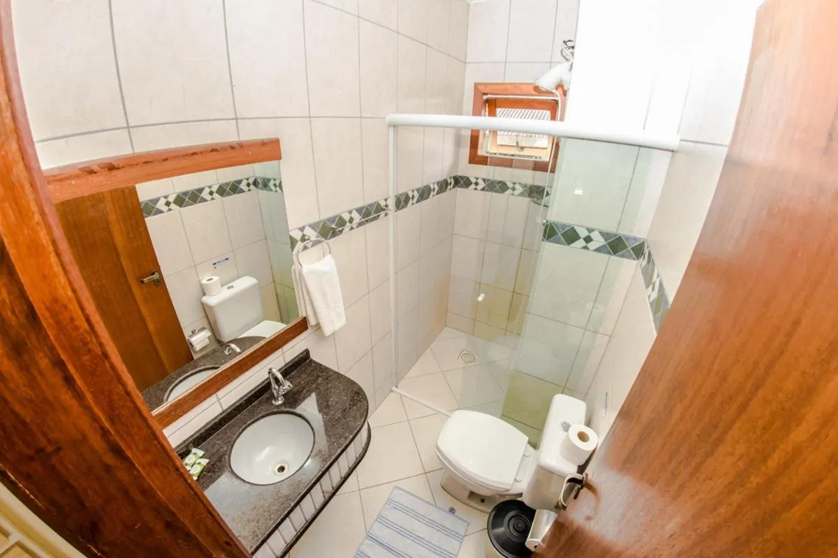 Bathroom in Pousada Cristalmar