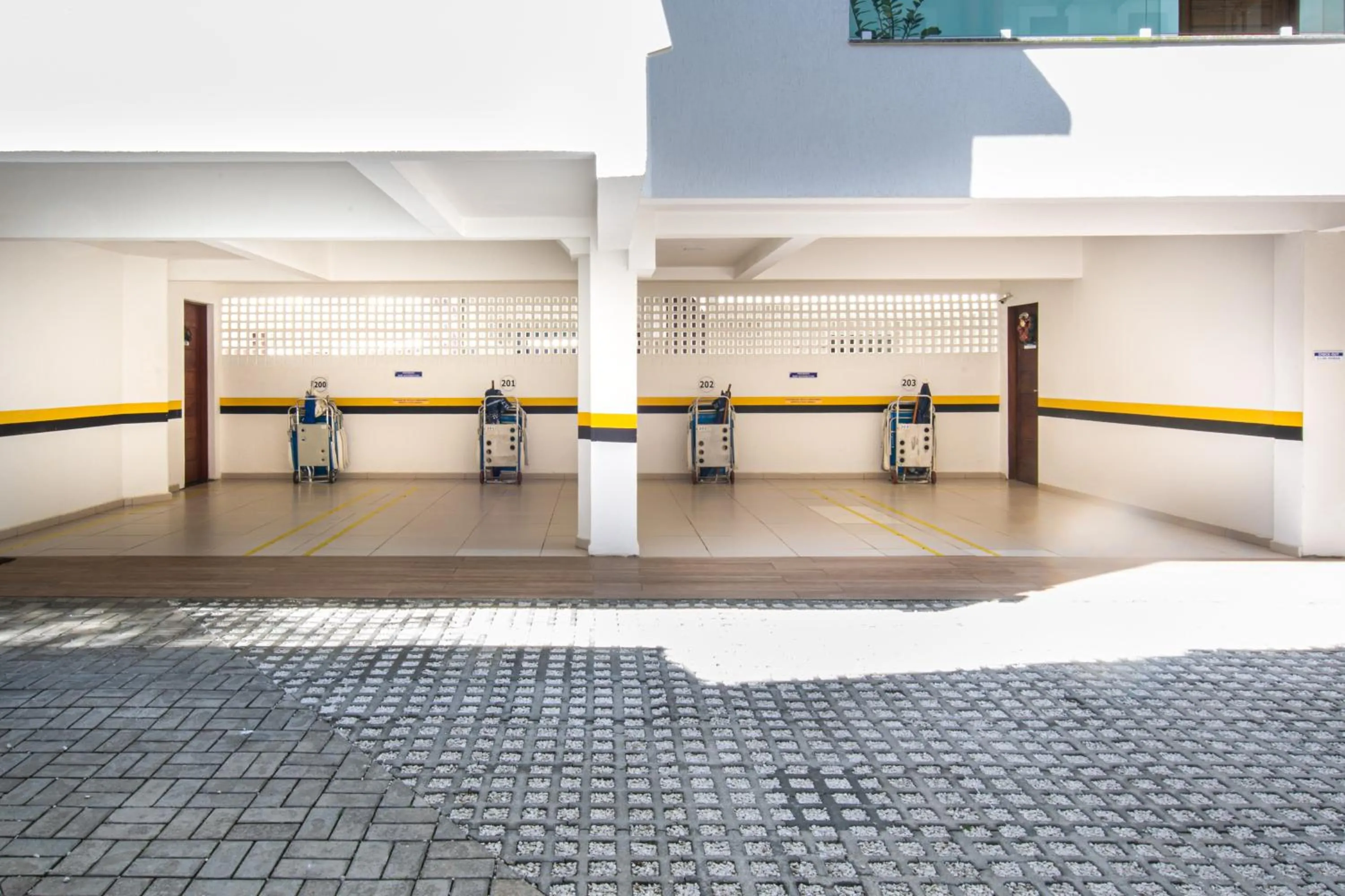 Parking in Pousada Cristalmar