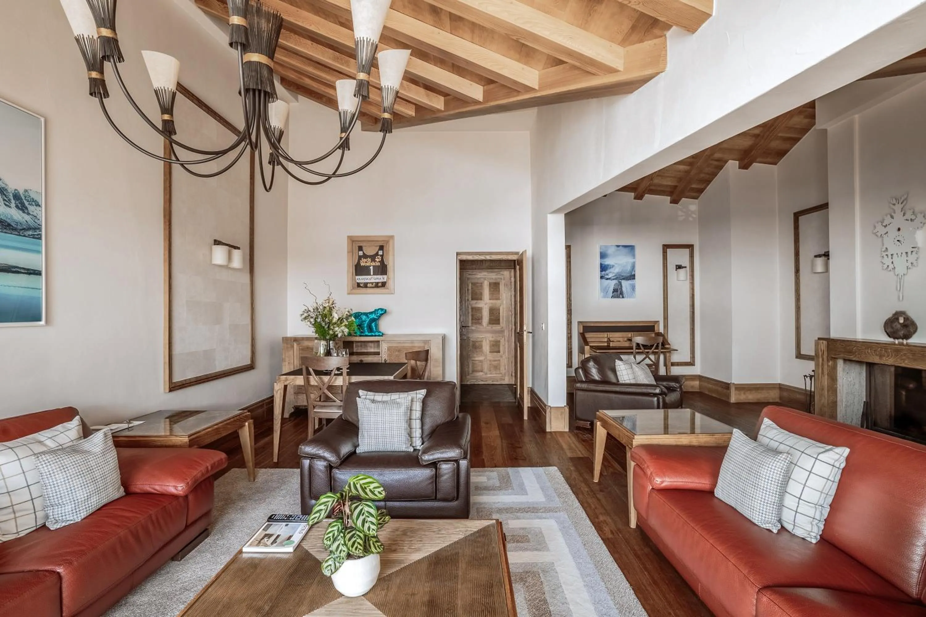 Living room in Hotel Annapurna