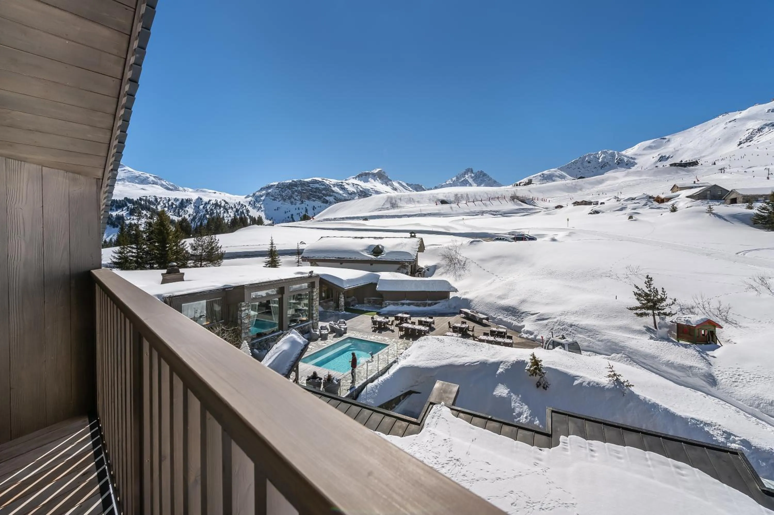 Balcony/Terrace in Hotel Annapurna