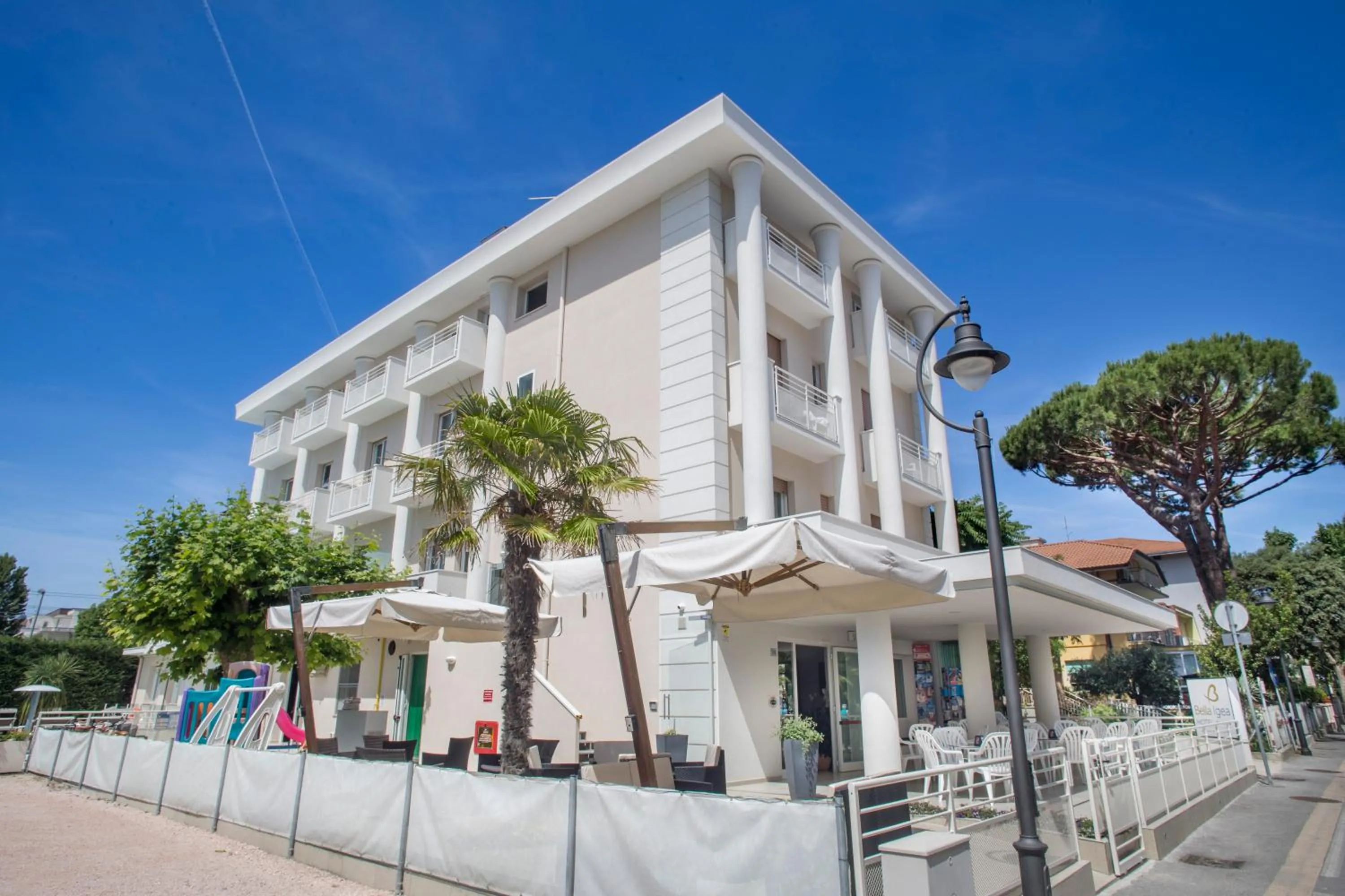 Facade/entrance in Hotel Bella Igea